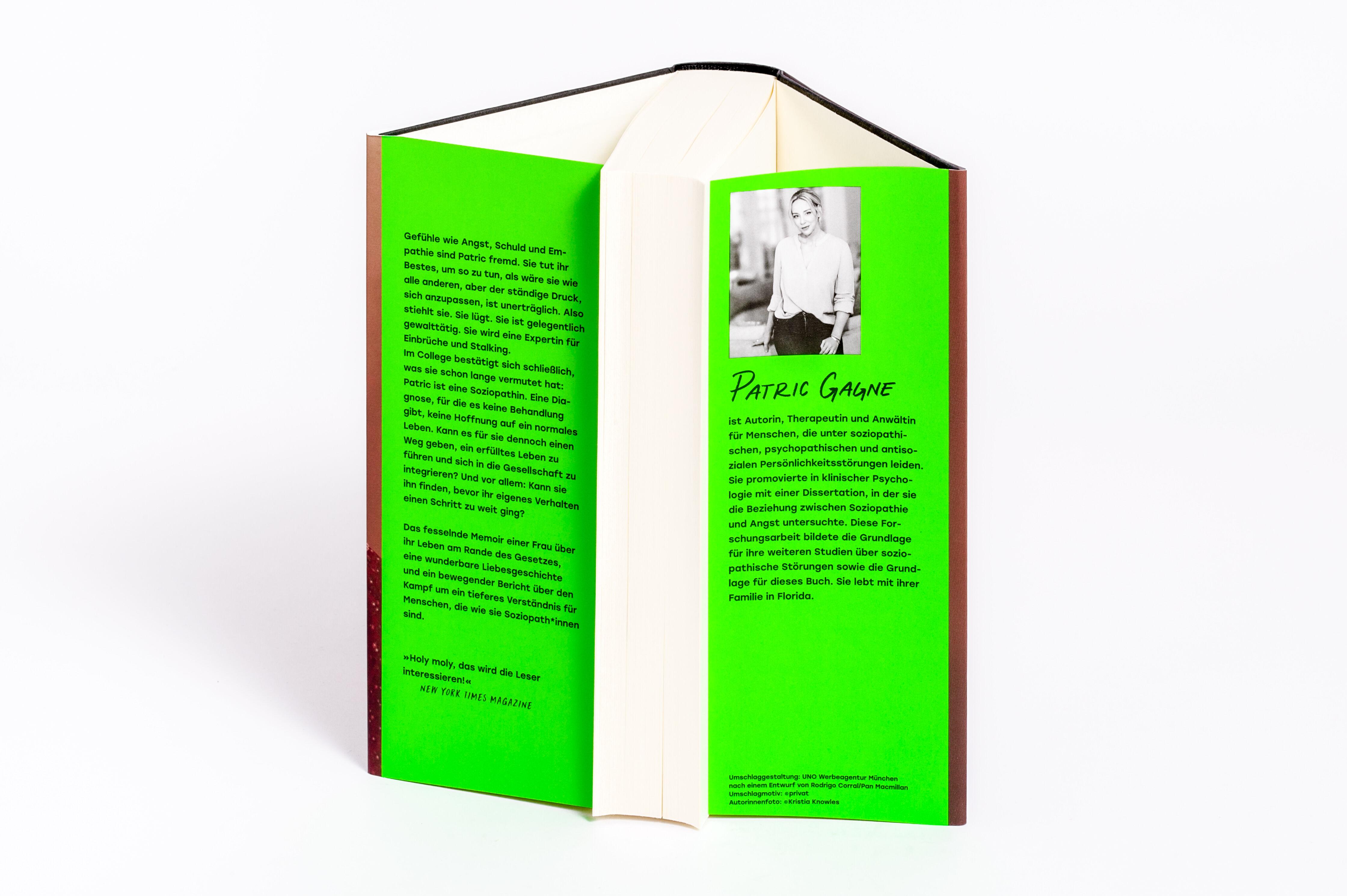 Beispielinhalt (Bild) Soziopathin