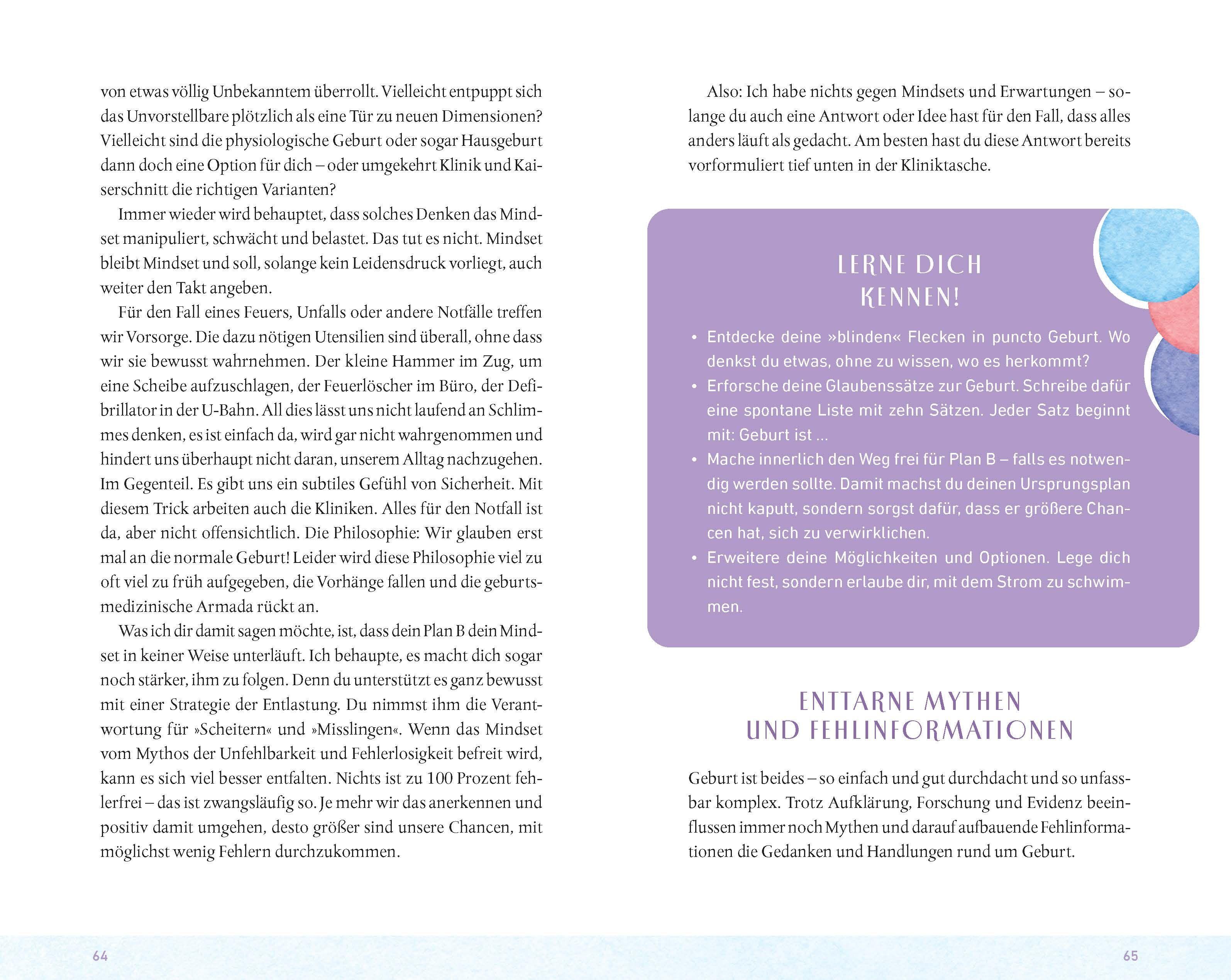 Beispielinhalt (Bild) Dein Geburtscoach