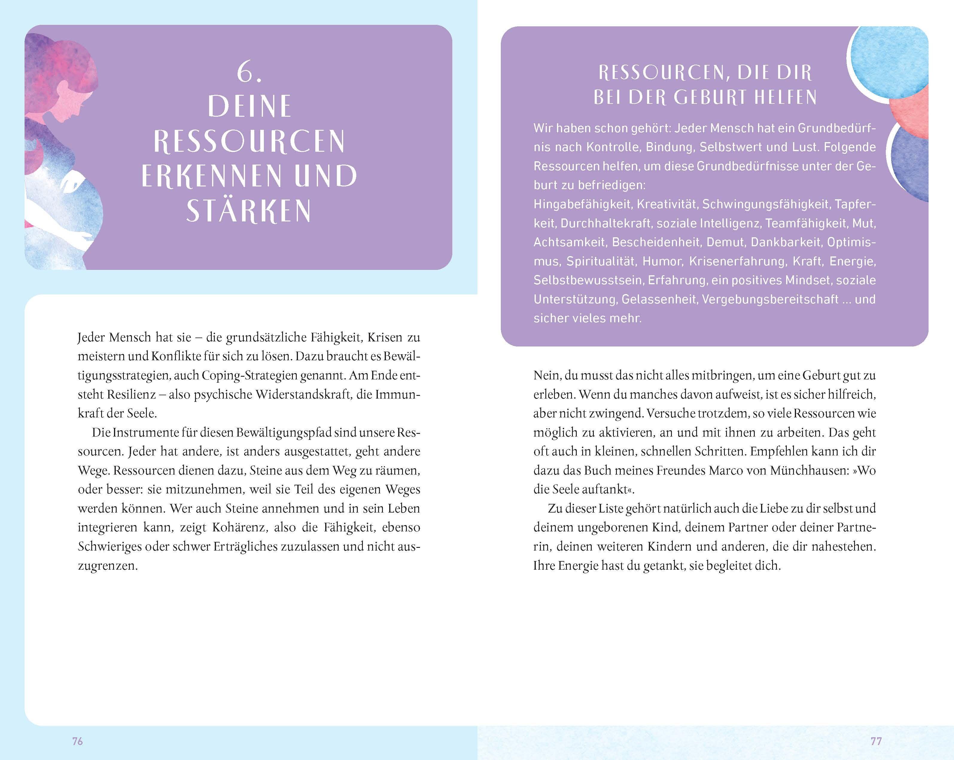 Beispielinhalt (Bild) Dein Geburtscoach