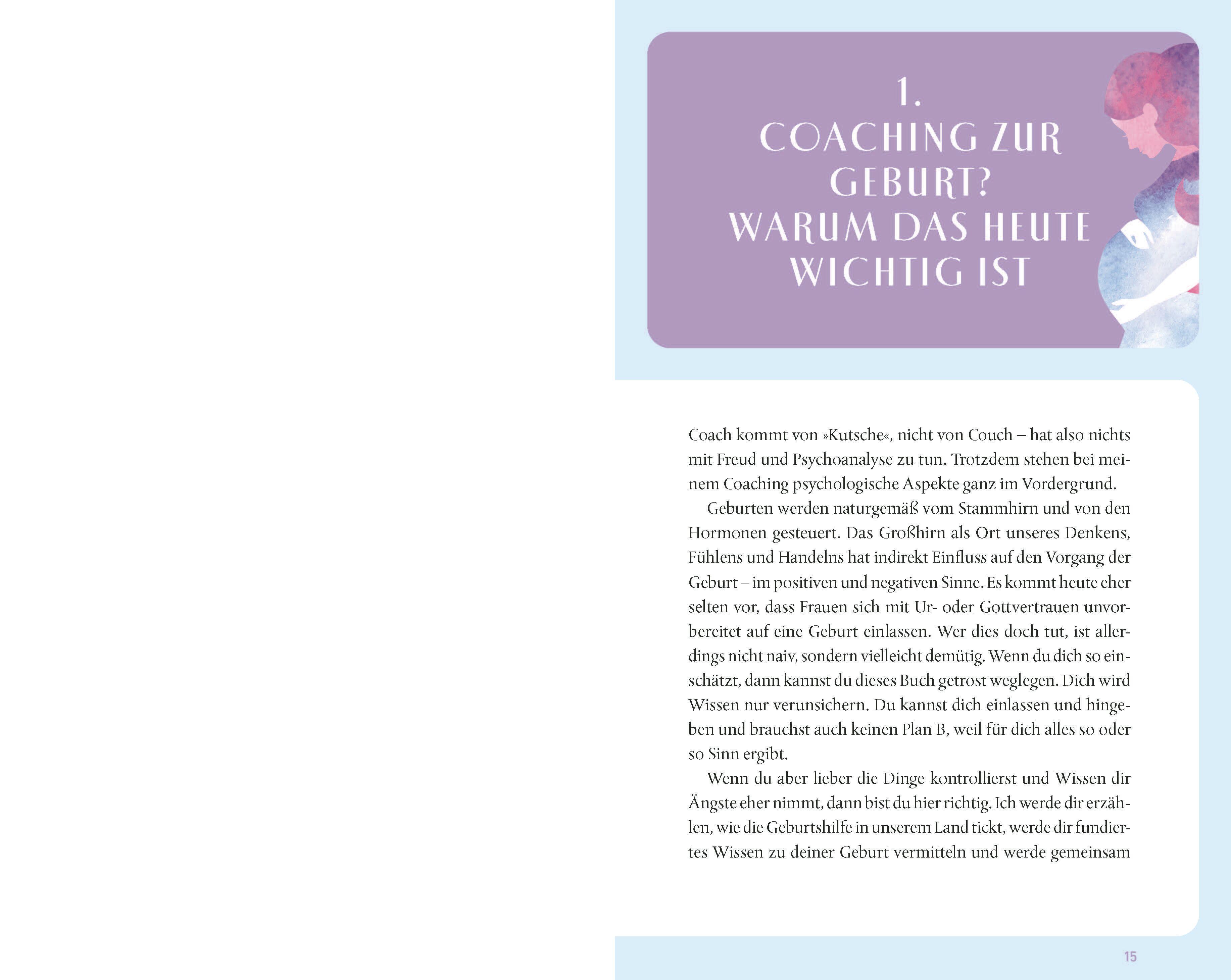 Beispielinhalt (Bild) Dein Geburtscoach