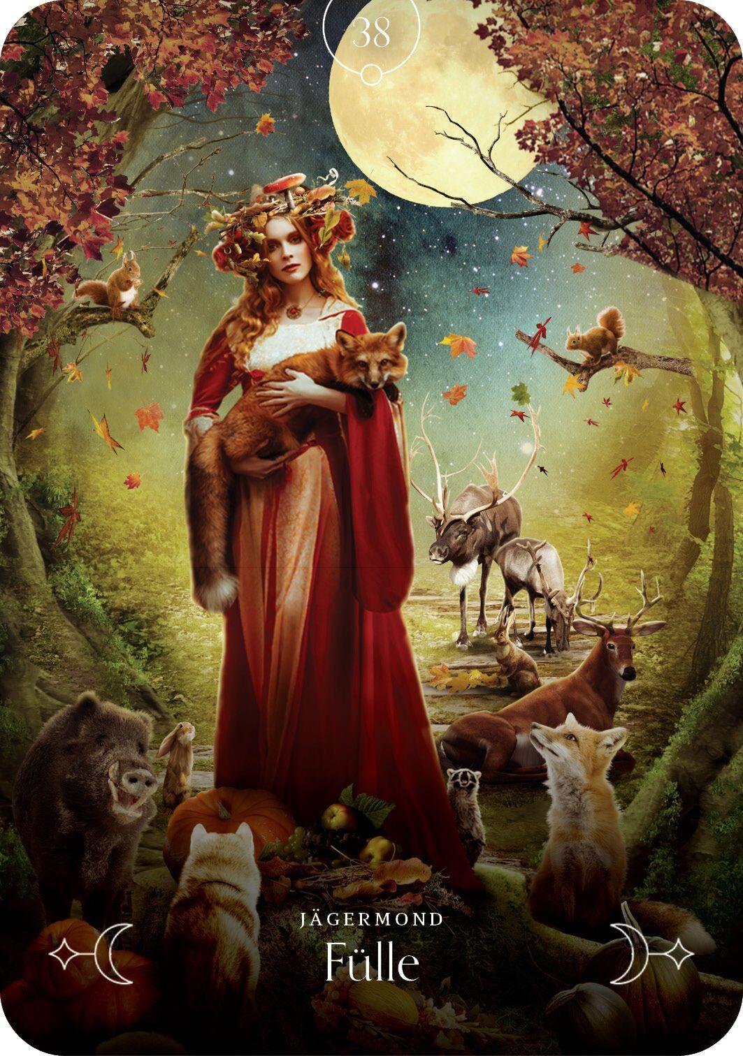 Beispielinhalt (Bild) Queen of the Moon Orakel