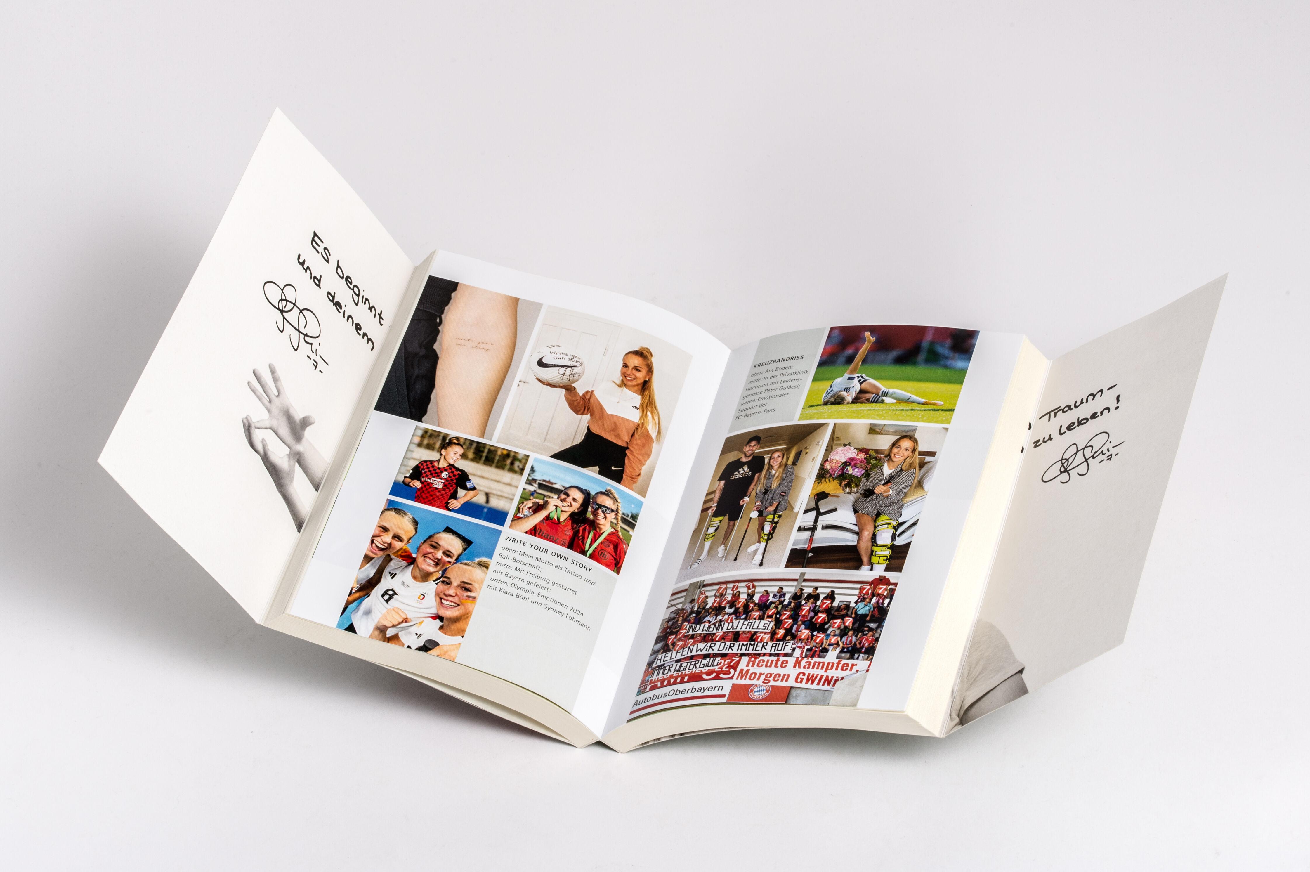 Beispielinhalt (Bild) Write your own story