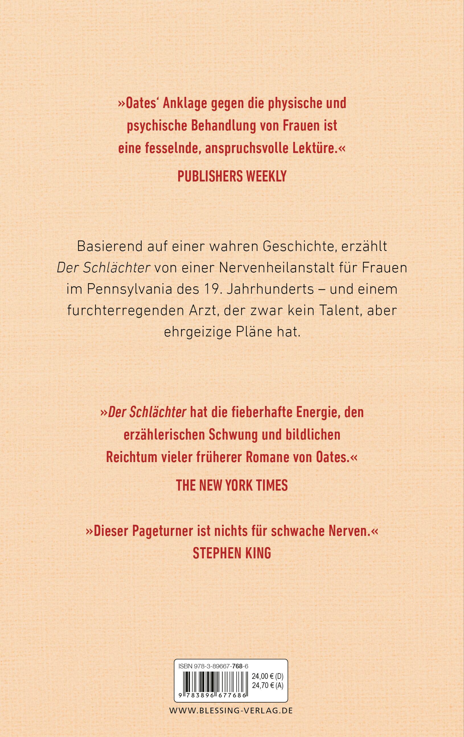 Beispielinhalt (Bild) Der Schlächter