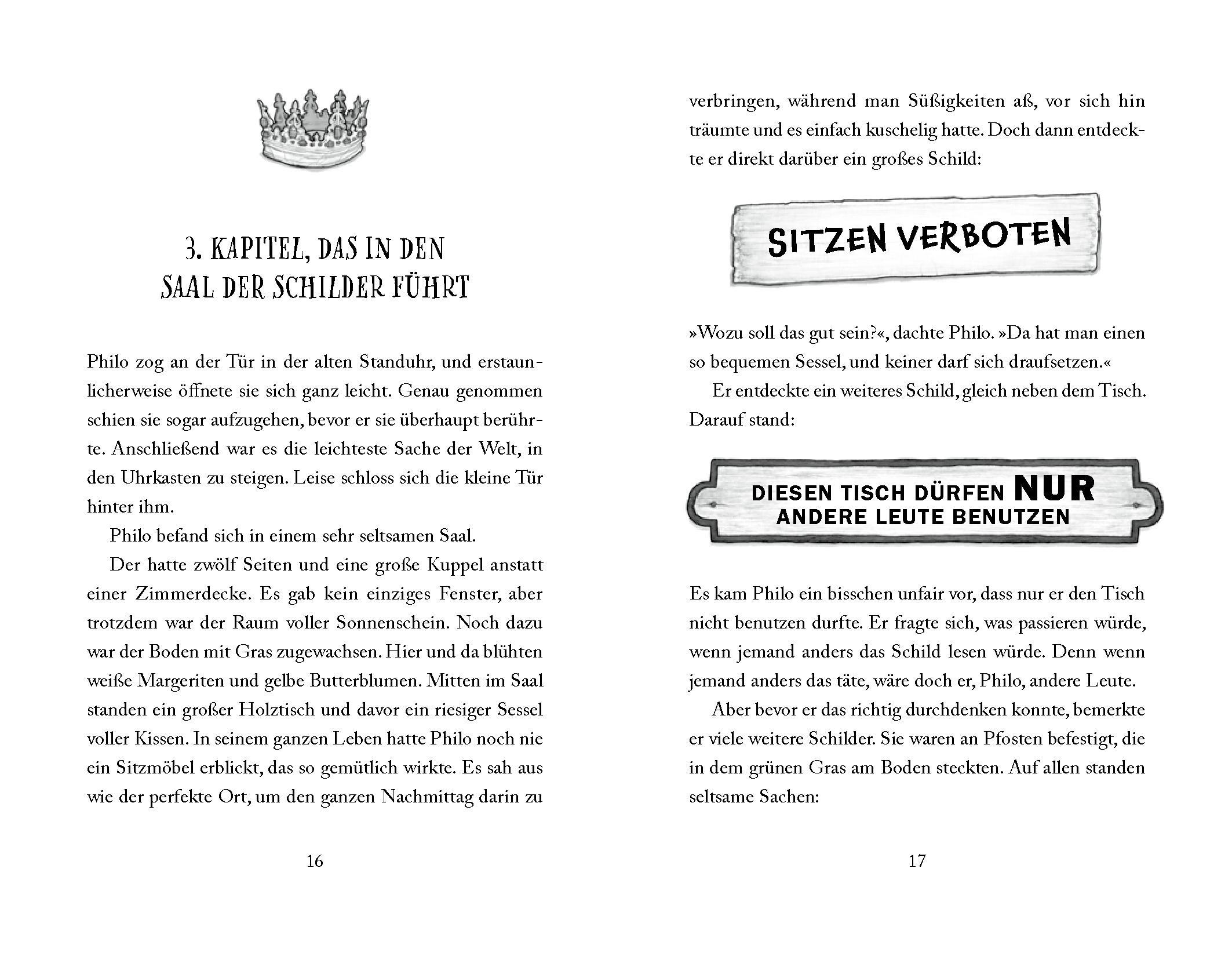 Beispielinhalt (Bild) Ein Rätsel für den König