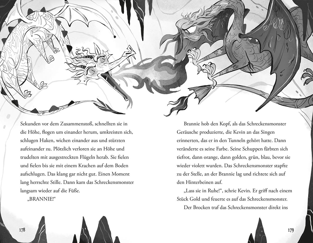 Beispielinhalt (Bild) Kevin, der kleine Vampir