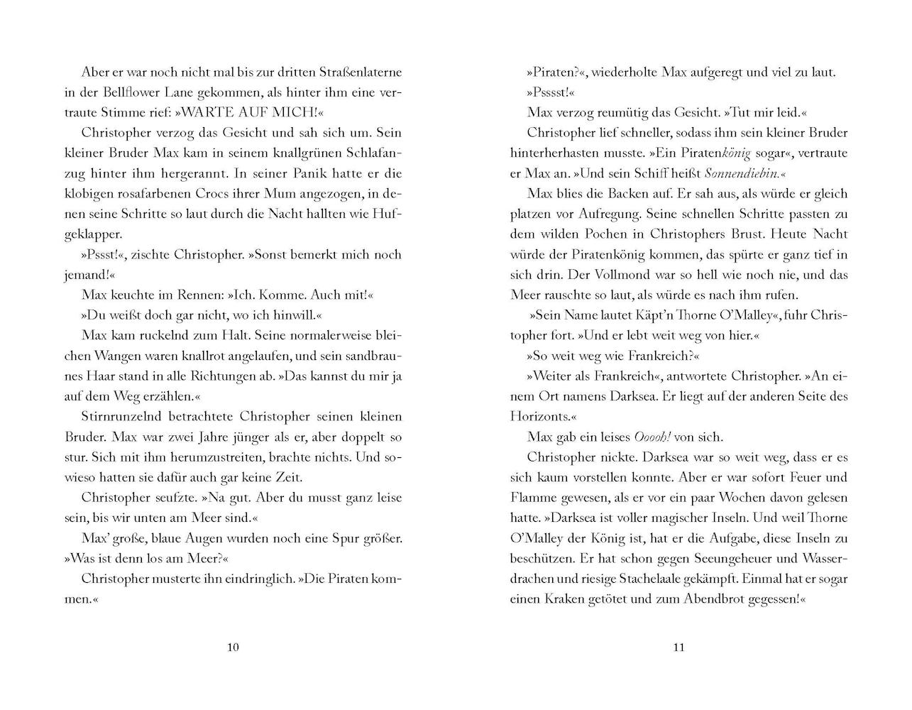 Beispielinhalt (Bild) Die Piraten von Darksea