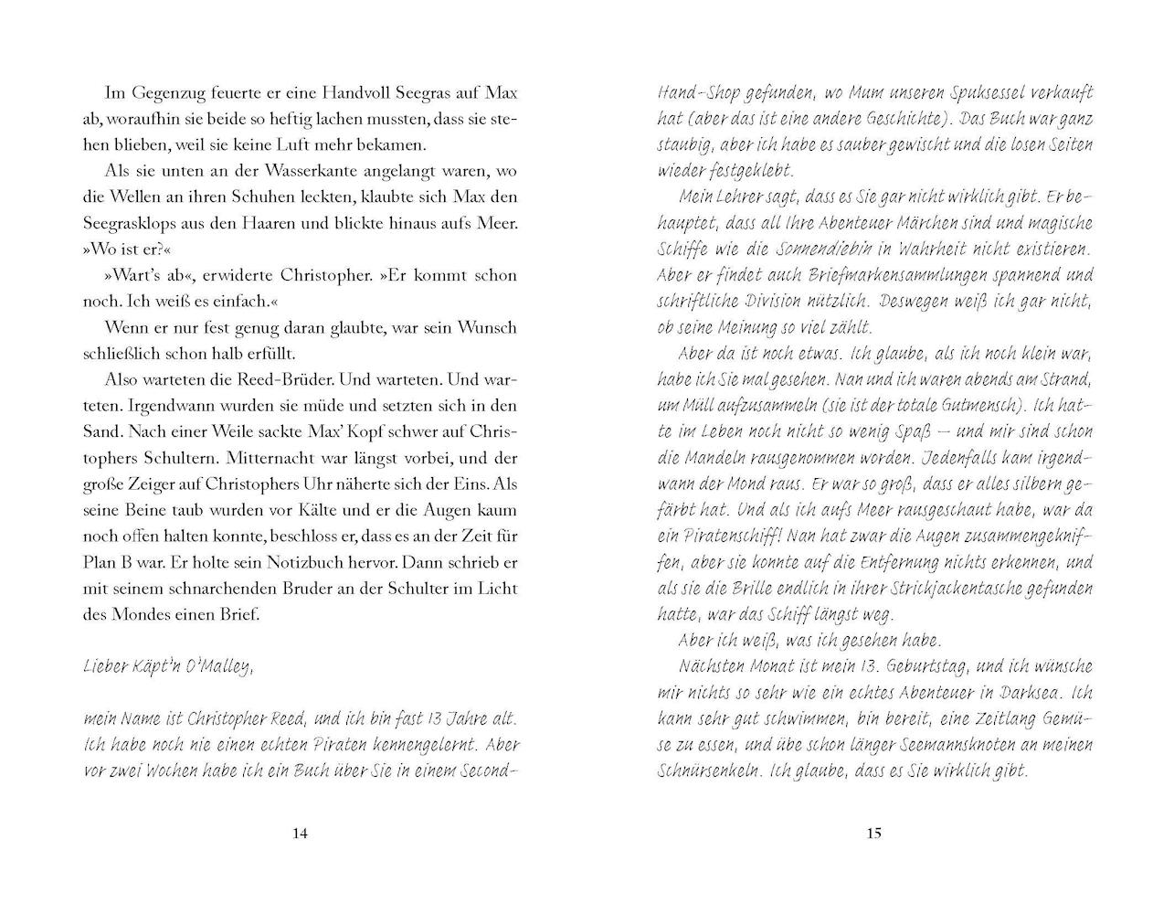 Beispielinhalt (Bild) Die Piraten von Darksea