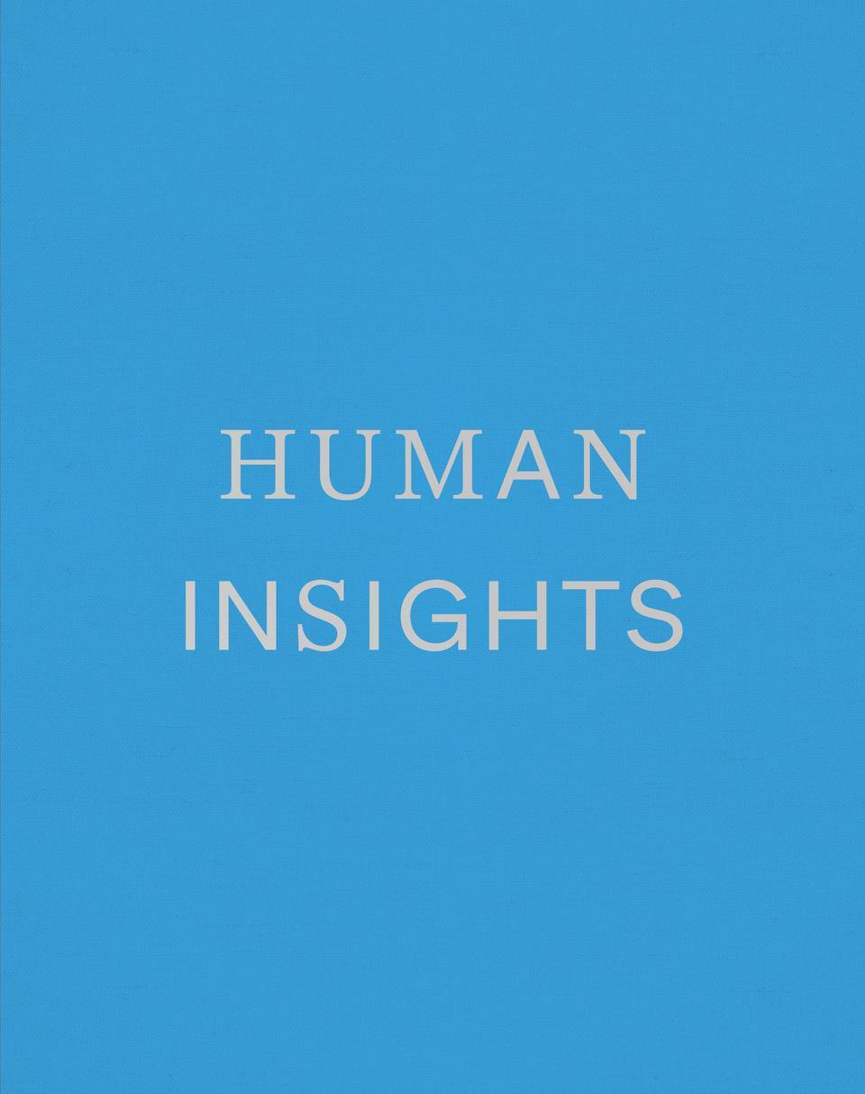 Vorderes Coverbild Human Insights