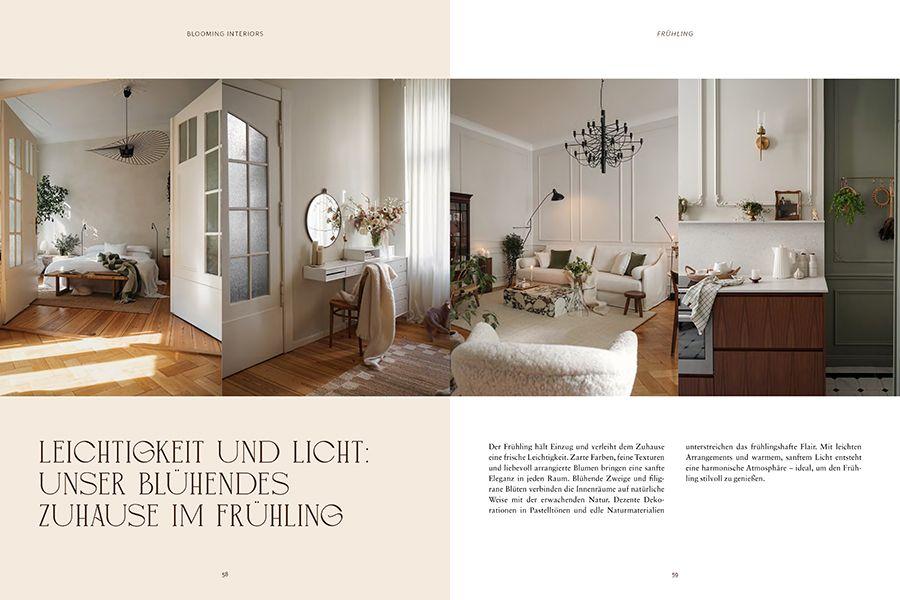 Beispielinhalt (Bild) Blooming Interiors. Von Viktoria Askerow aka @tthese_beautiful_thingss