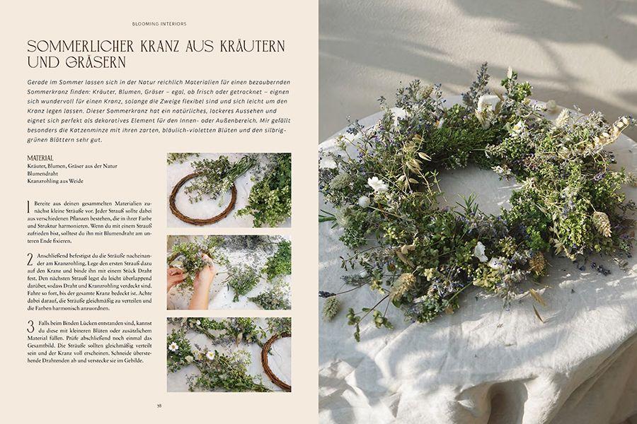 Beispielinhalt (Bild) Blooming Interiors. Von Viktoria Askerow aka @tthese_beautiful_thingss