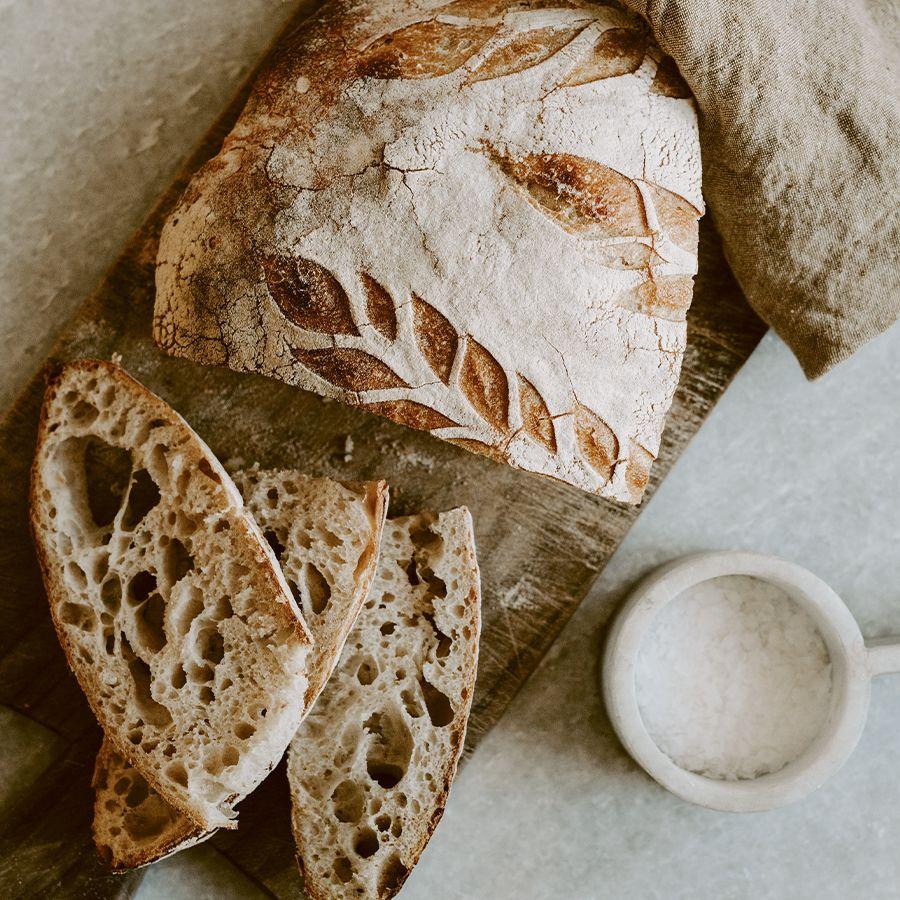 Beispielinhalt (Bild) Skandinavisches Brot aus Sauerteig
