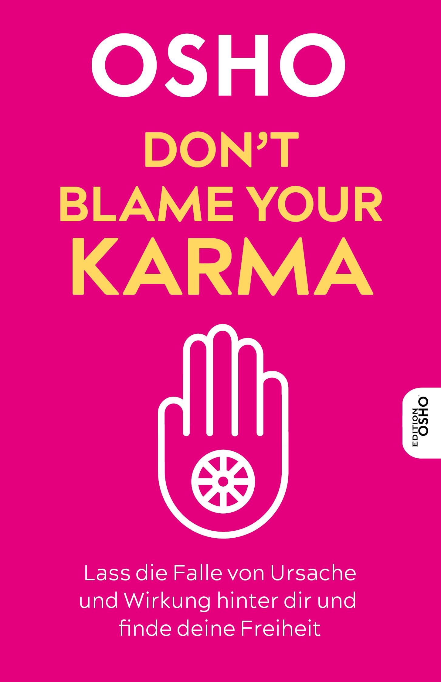 Vorderes Coverbild Don't blame your Karma