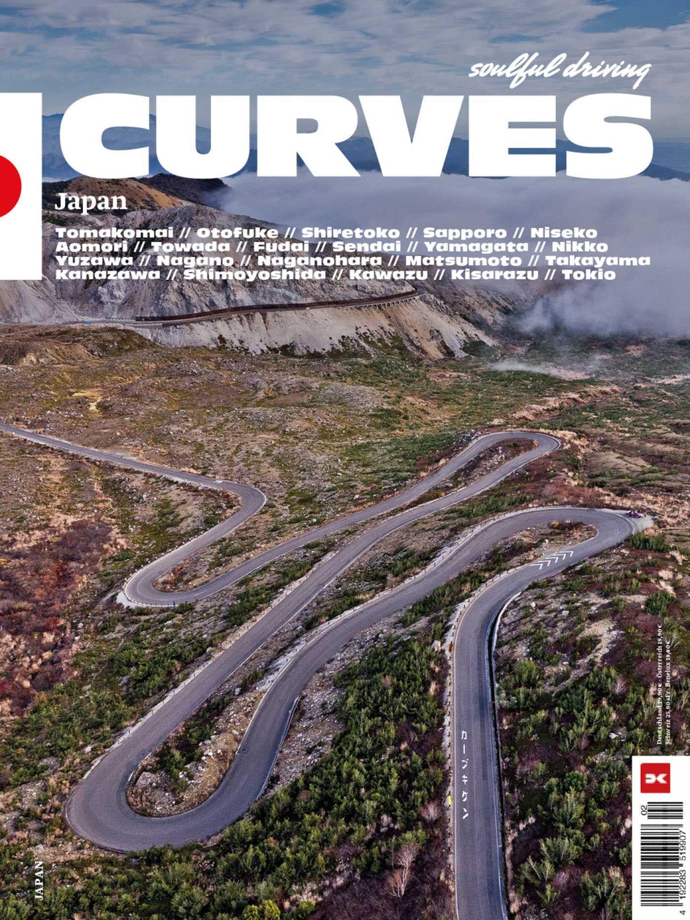 Vorderes Coverbild Curves: Japan