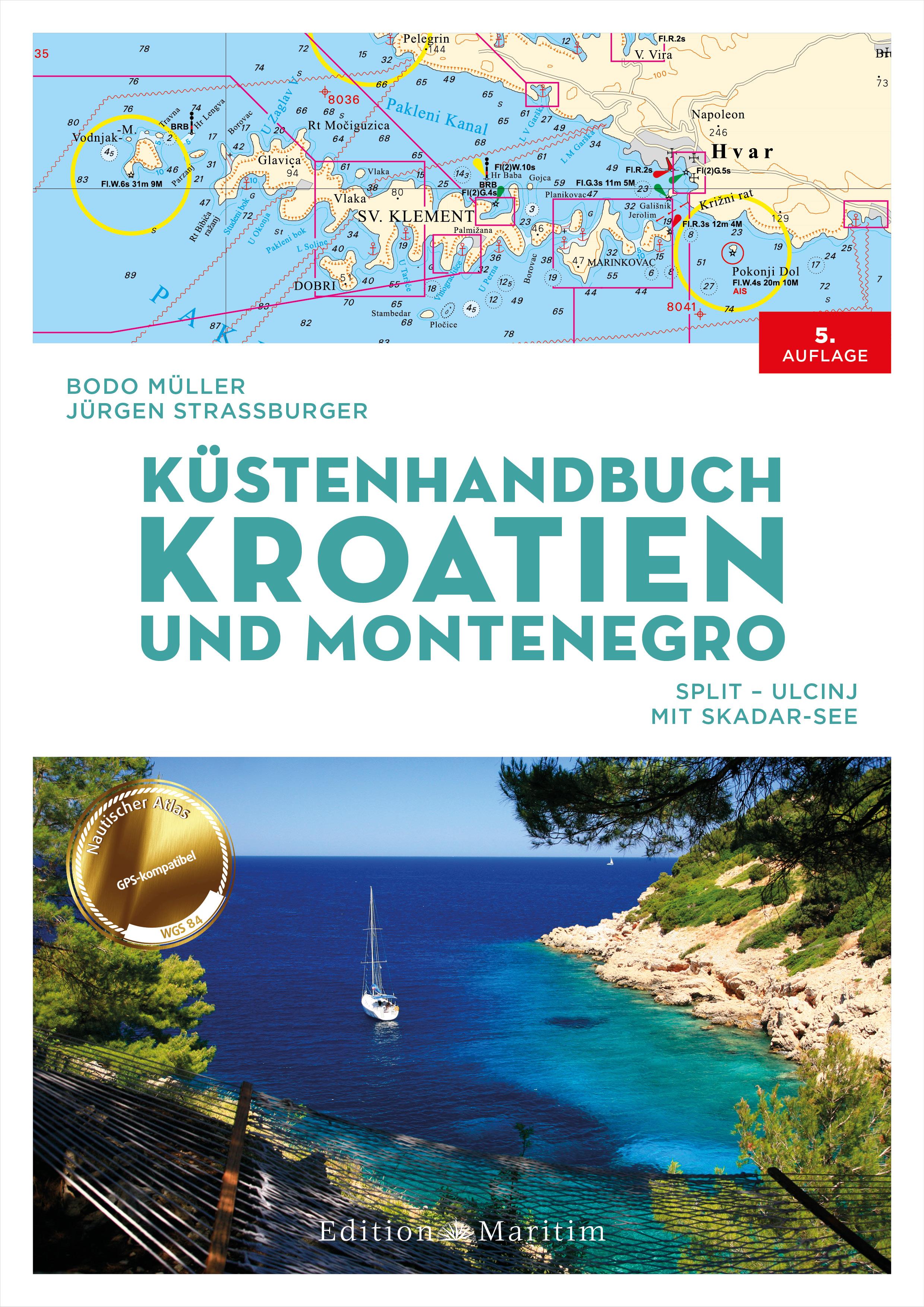 Vorderes Coverbild Küstenhandbuch Kroatien und Montenegro