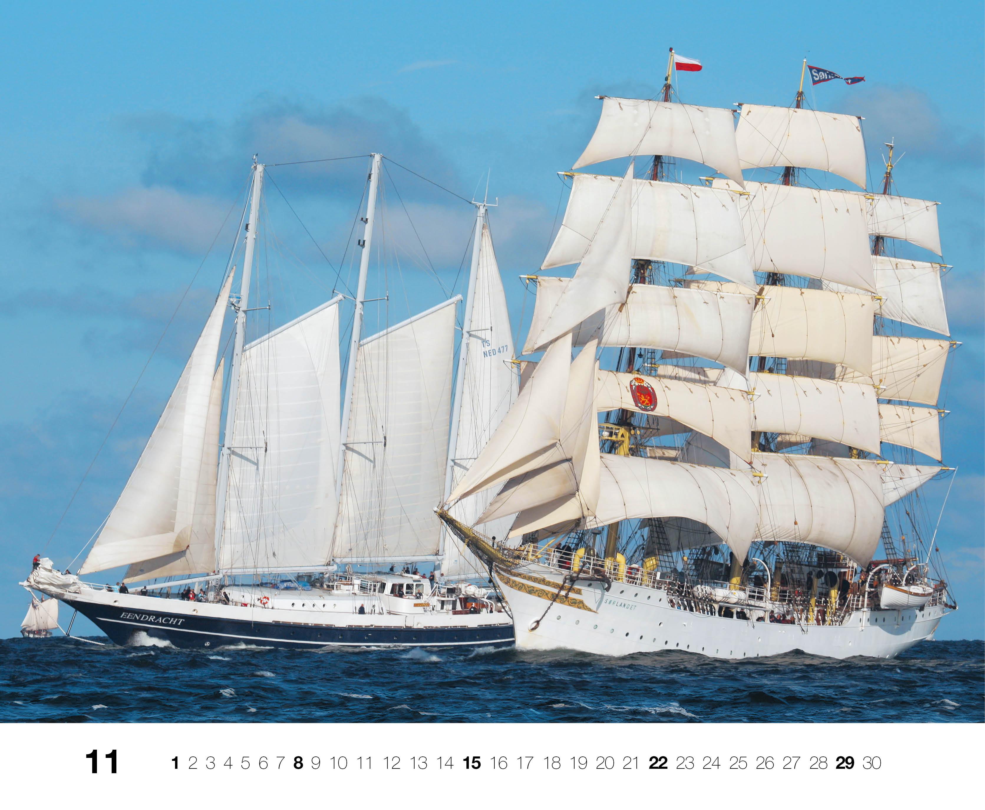 Beispielinhalt (Bild) Windjammer 2026