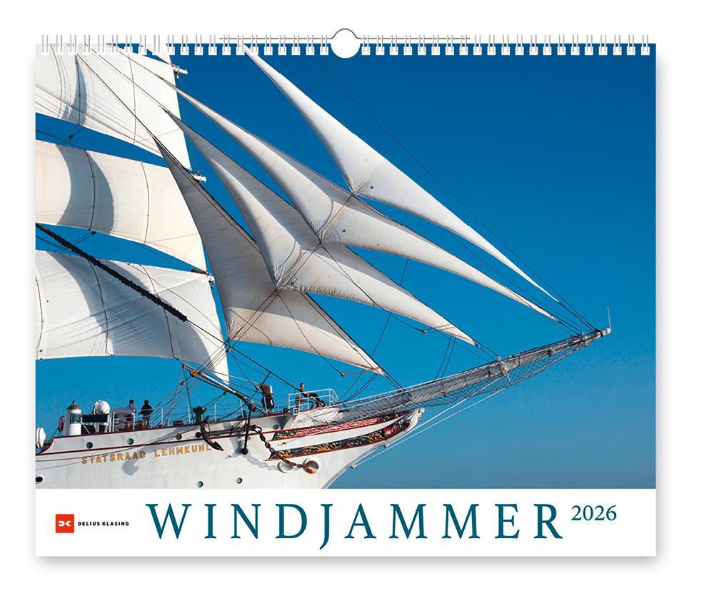 Vorderes Coverbild Windjammer 2026