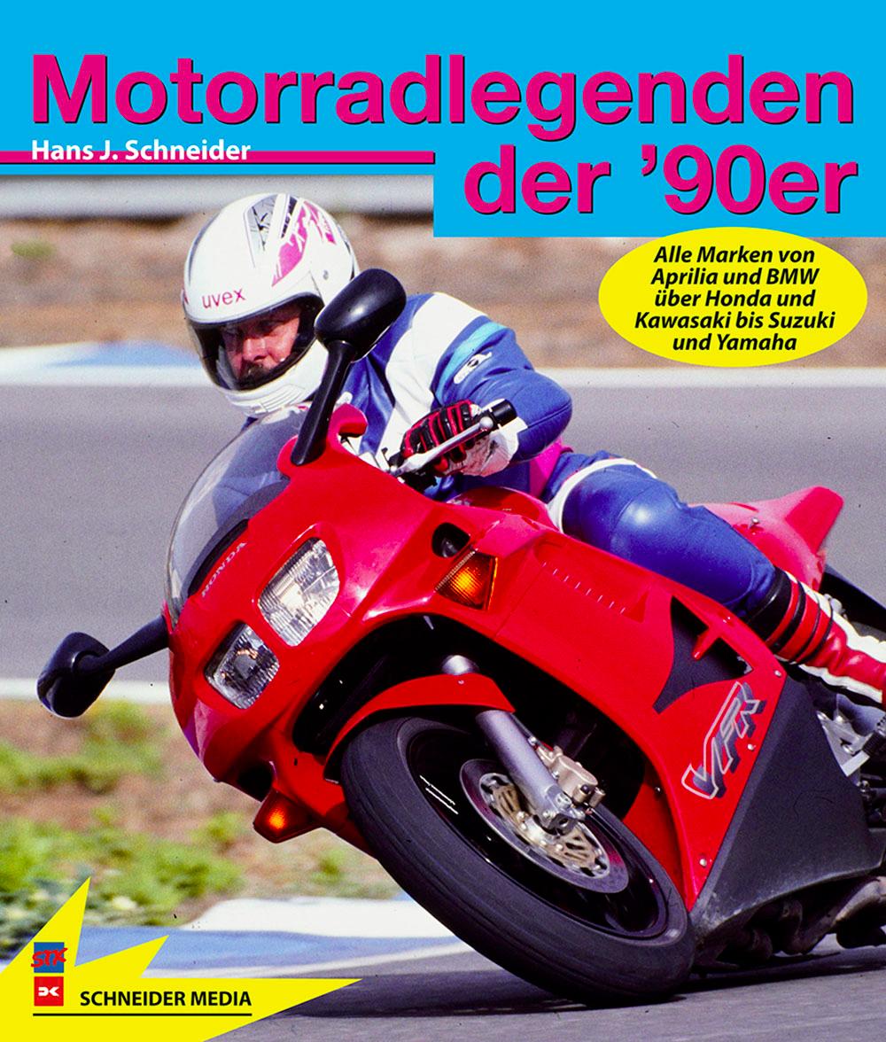 Vorderes Coverbild Motorradlegenden der '90er