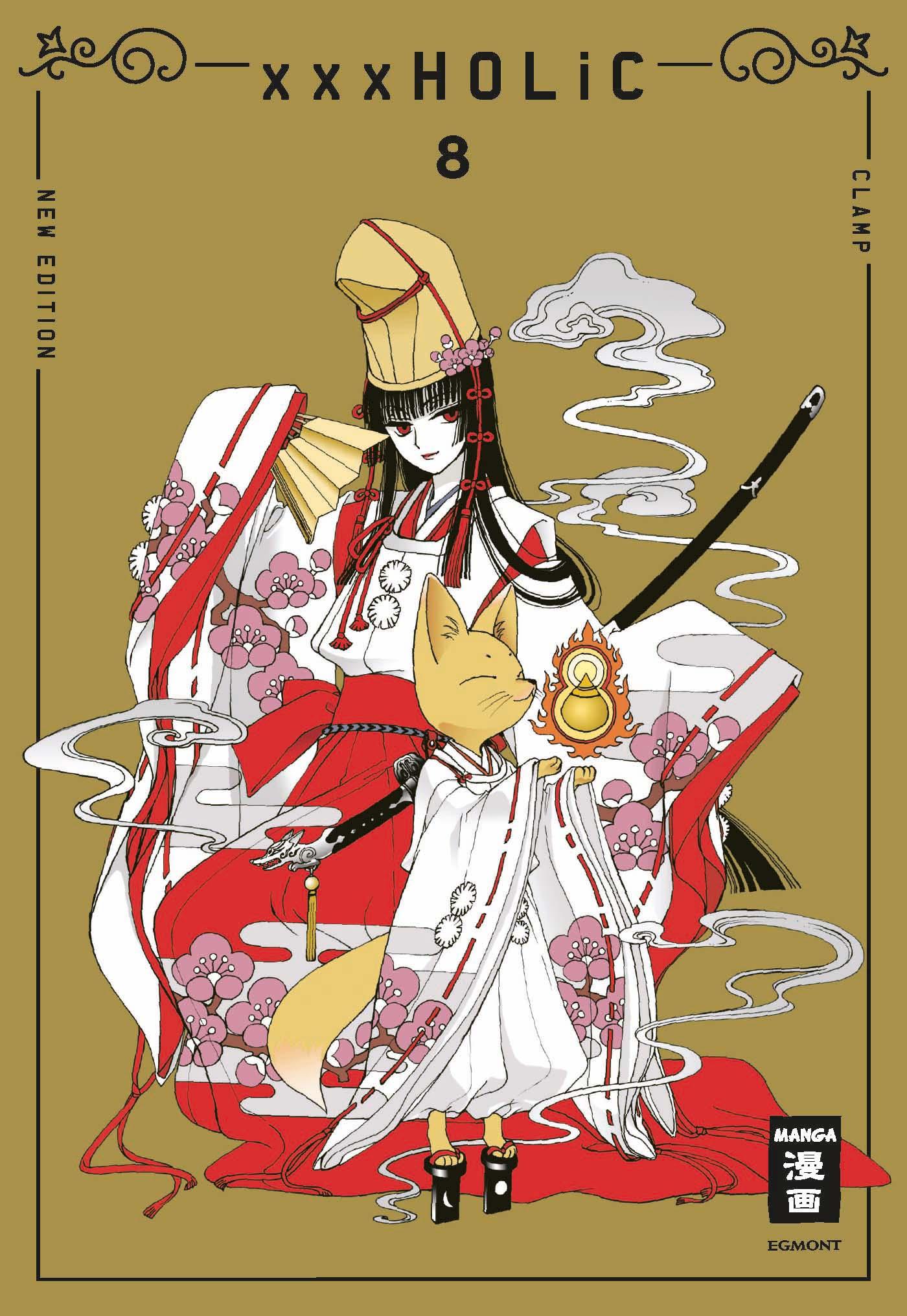 Vorderes Coverbild xxxHOLiC - new edition 08