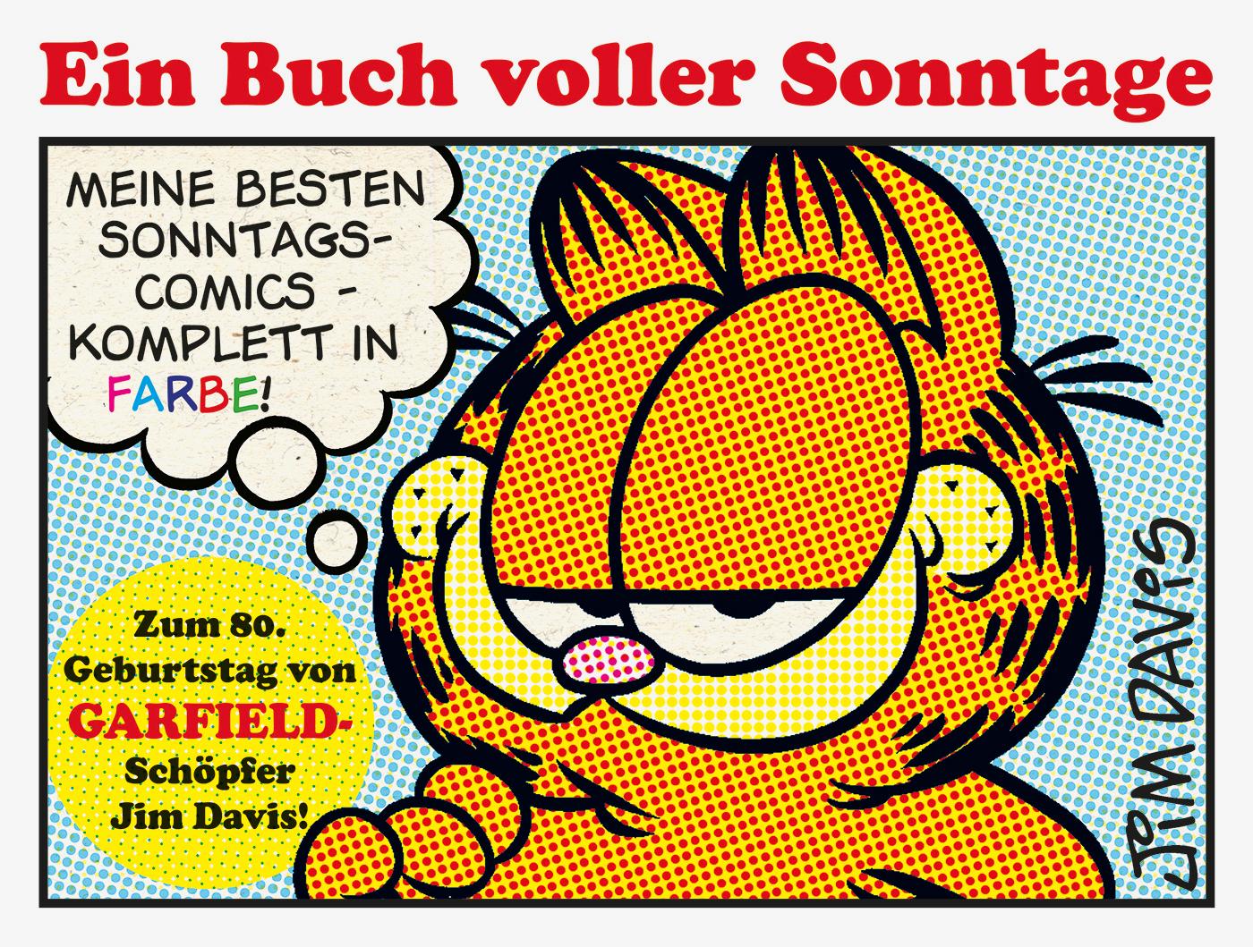 Vorderes Coverbild Garfield - Ein Buch voller Sonntage