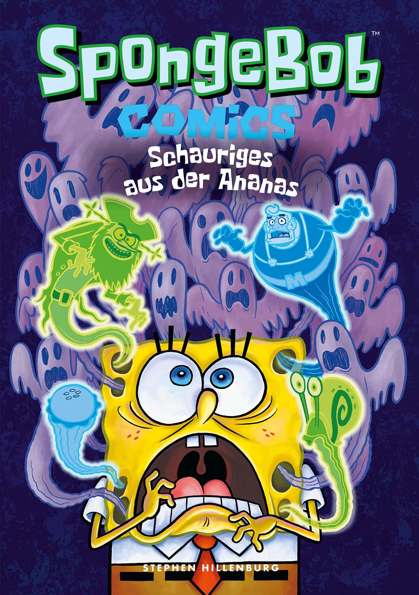 Vorderes Coverbild Spongebob Comics - Schauriges aus der Ananas