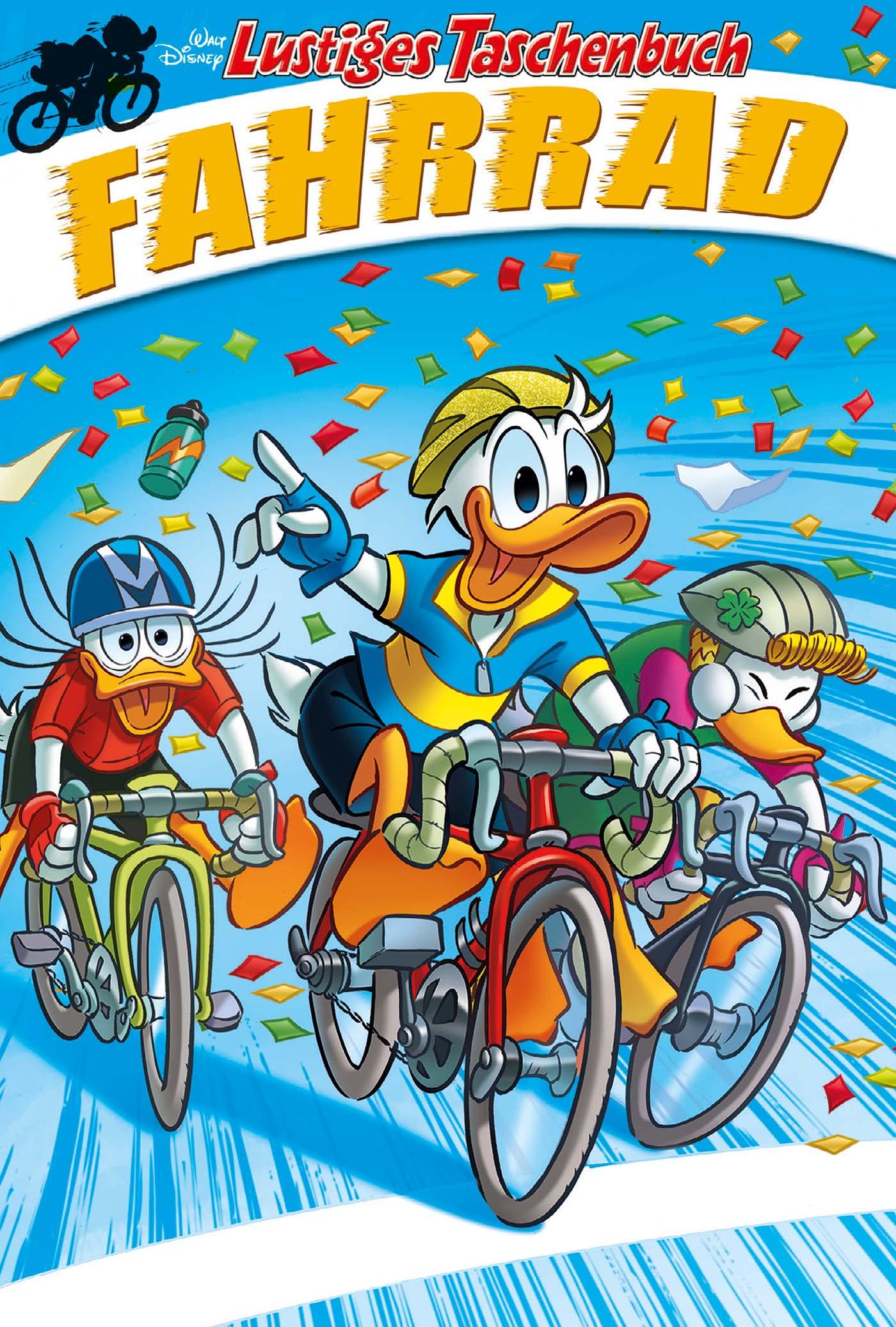 Vorderes Coverbild Lustiges Taschenbuch Fahrrad 01