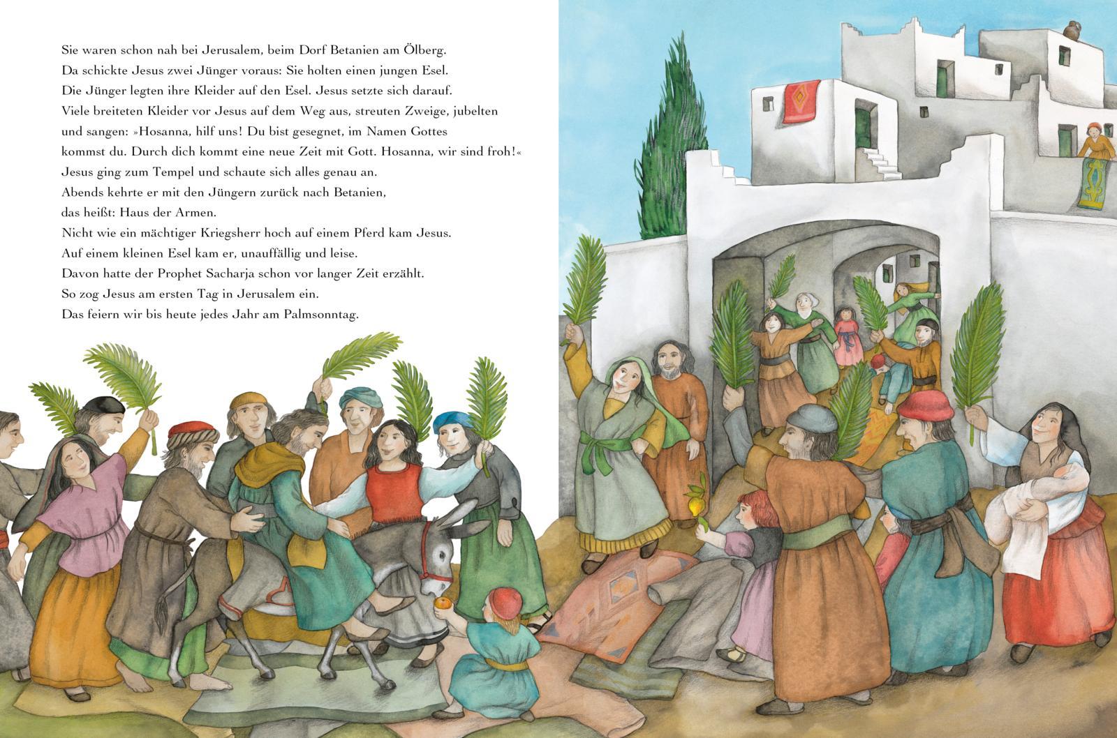 Beispielinhalt (Bild) Die Ostererzählung