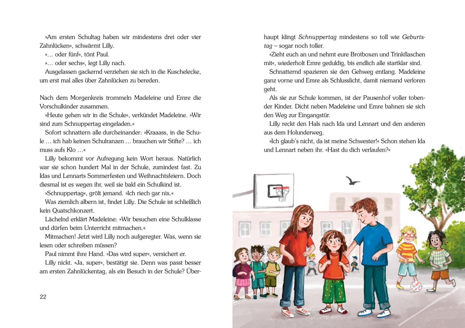 Beispielinhalt (Bild) Holunderweg: Neues aus dem Holunderweg - Endlich Schulkind