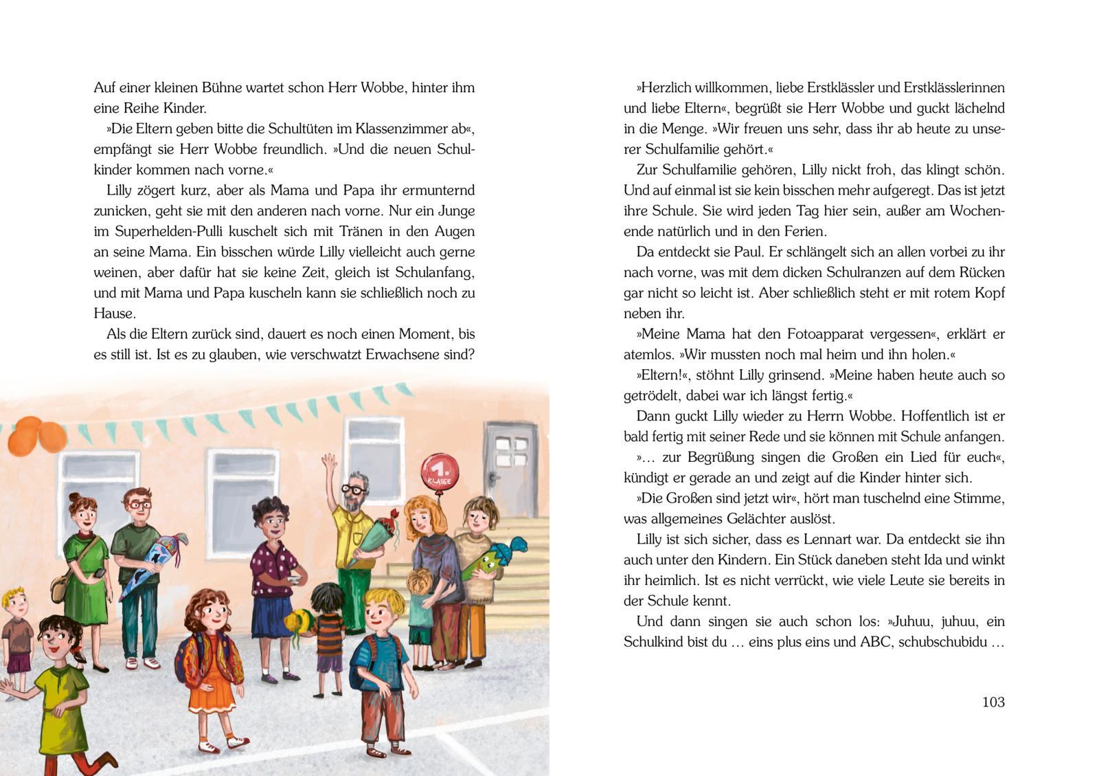 Beispielinhalt (Bild) Holunderweg: Neues aus dem Holunderweg - Endlich Schulkind