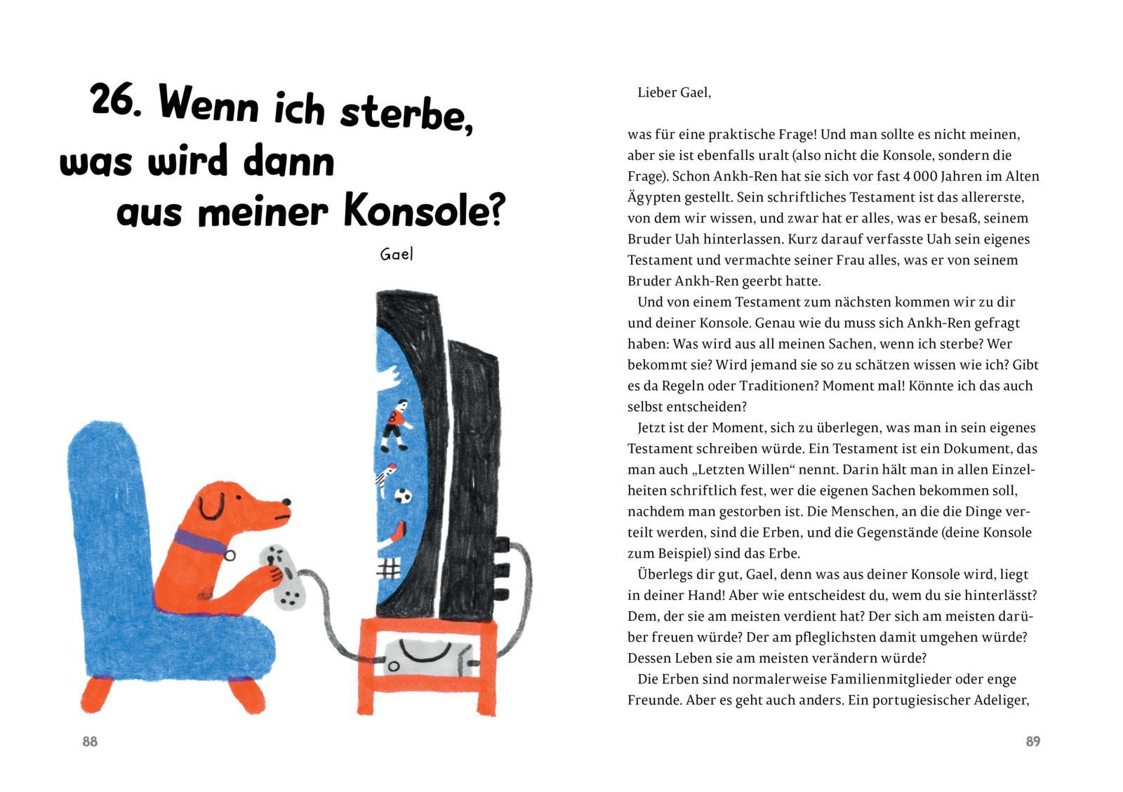 Beispielinhalt (Bild) Hallo Tod, ich hab da mal ne Frage