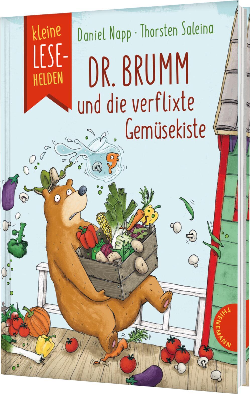 Vorderes Coverbild Kleine Lesehelden: Dr. Brumm und die verflixte Gemüsekiste