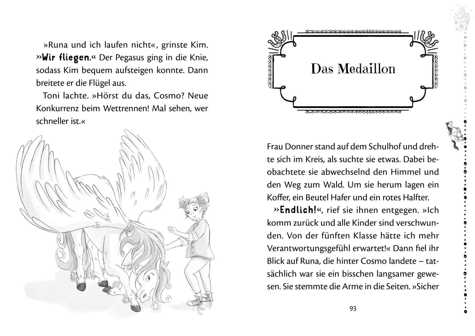 Beispielinhalt (Bild) Die Schule der Herzenspferde 2: Runa & Kim