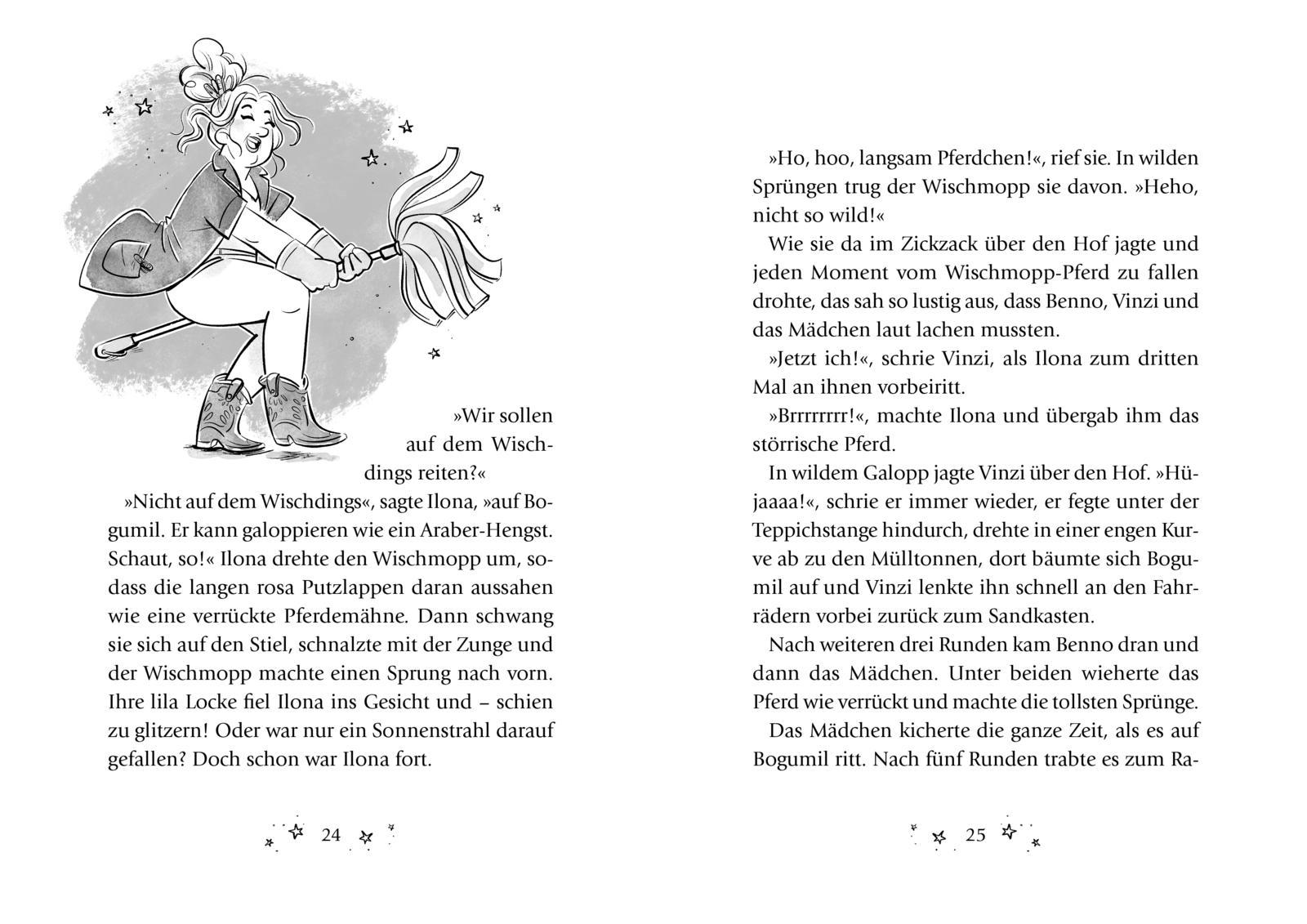 Beispielinhalt (Bild) Lila Lona und die Hochhaus-Bande