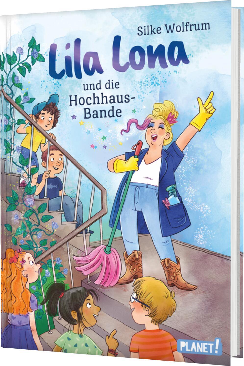 Vorderes Coverbild Lila Lona und die Hochhaus-Bande