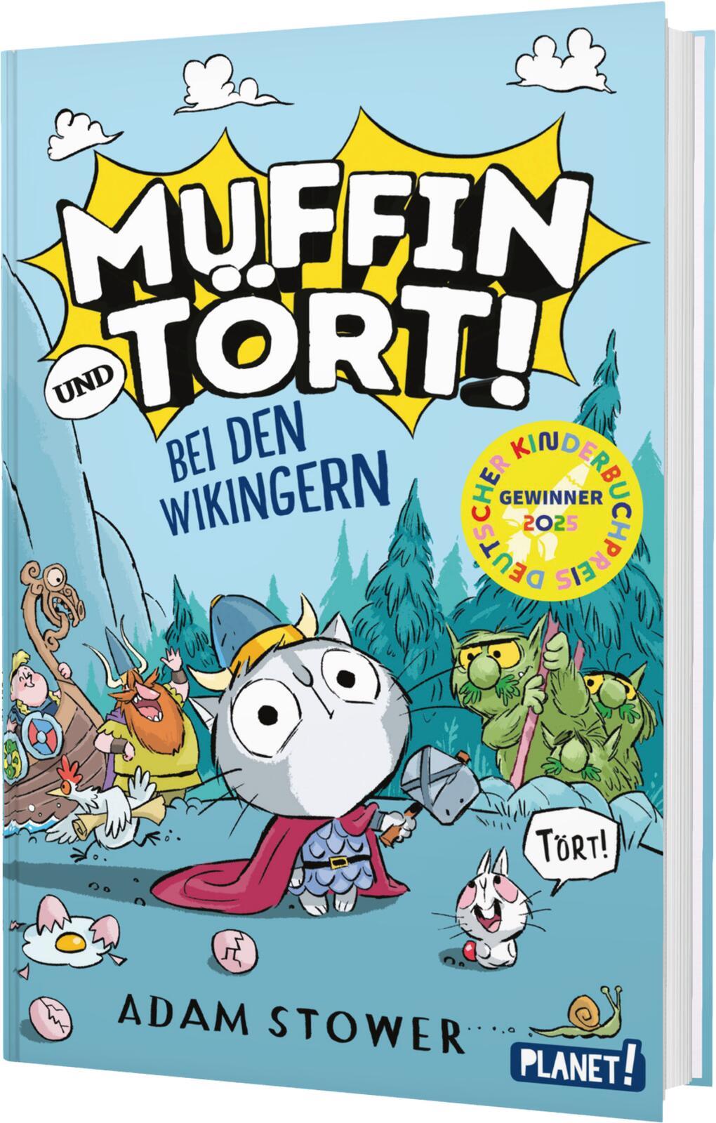 Vorderes Coverbild Muffin und Tört! 1: Bei den Wikingern