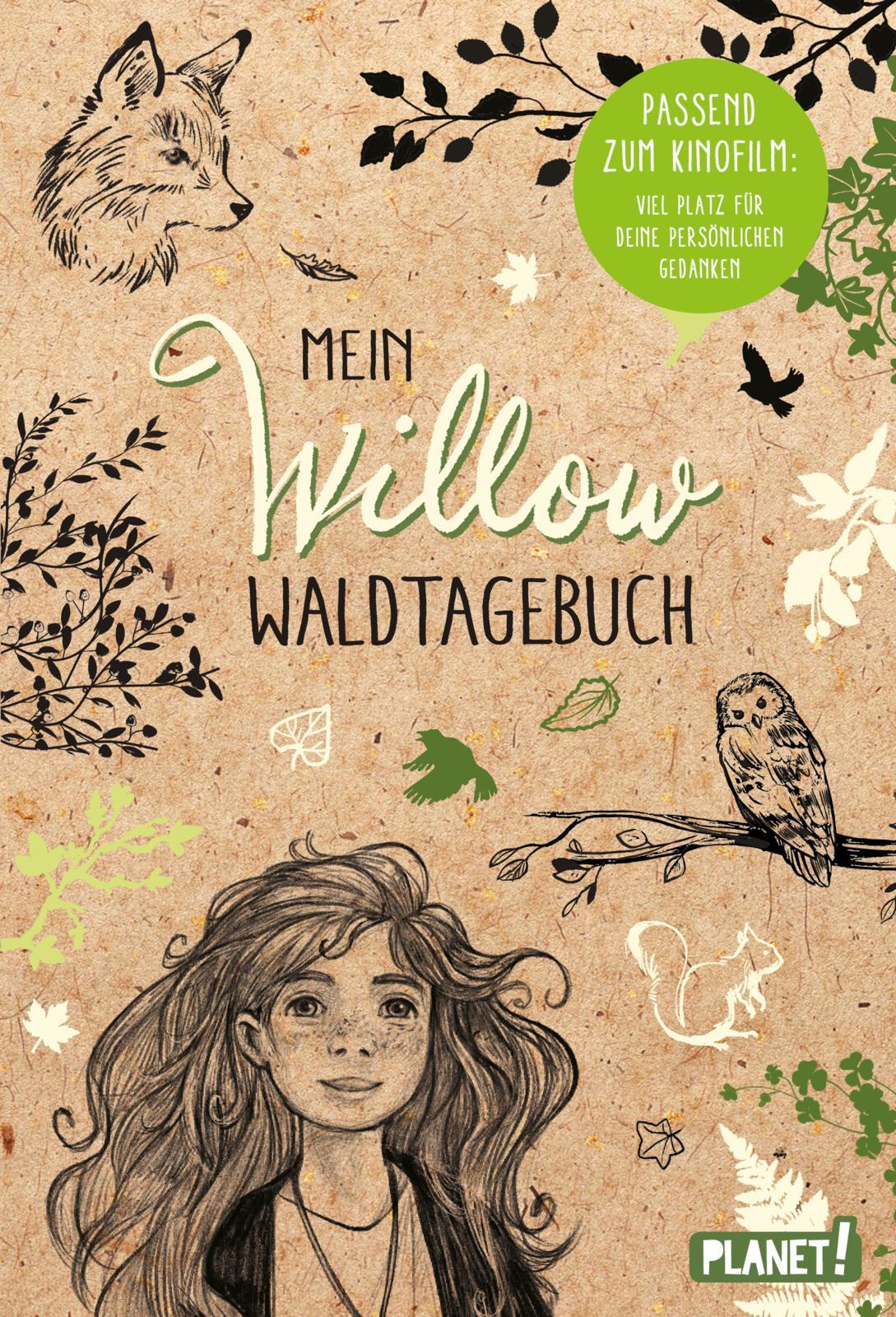 Vorderes Coverbild Ein Mädchen namens Willow: Mein Willow-Waldtagebuch