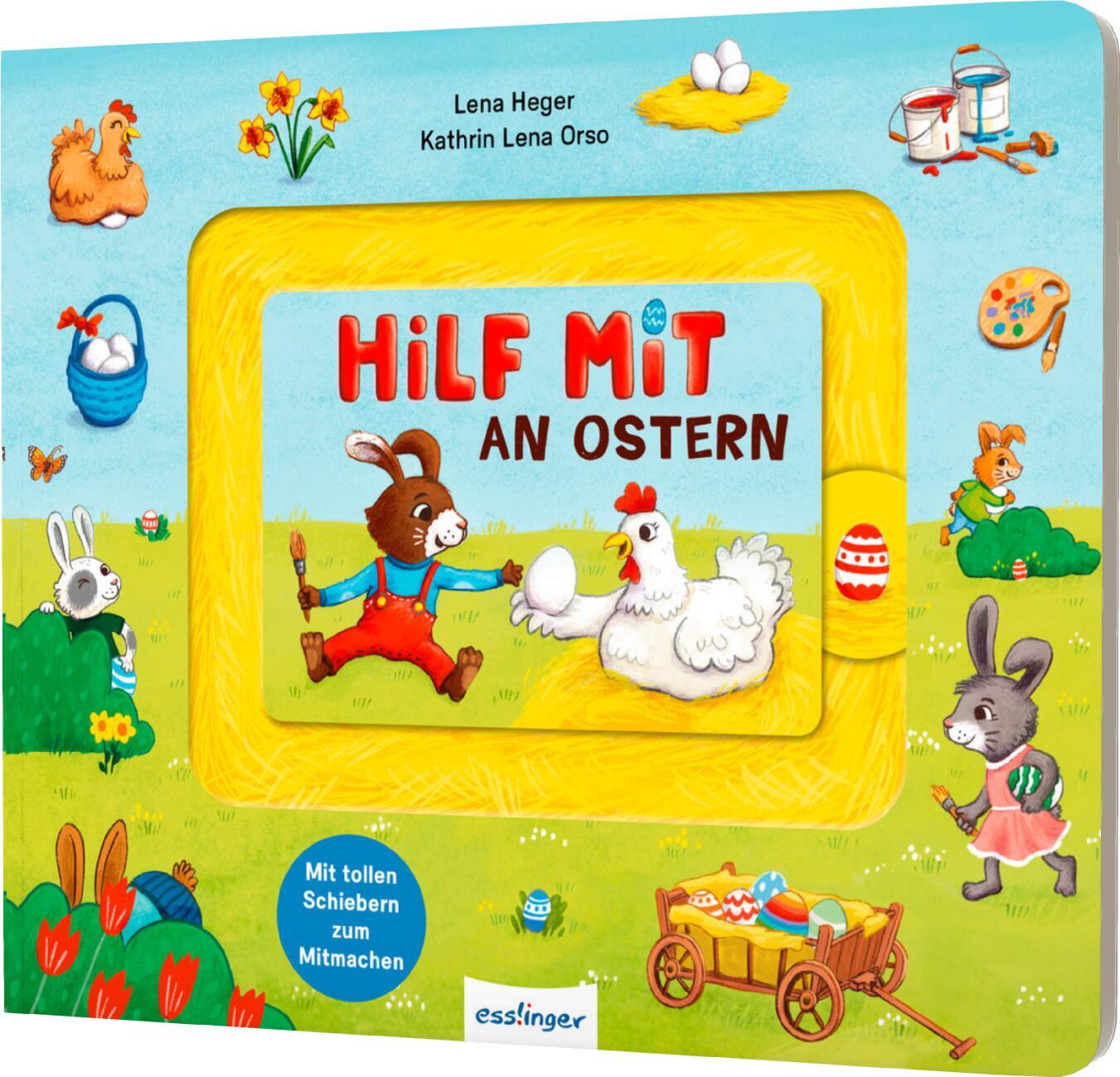 Vorderes Coverbild Meine Schiebebahn-Pappe: Hilf mit an Ostern