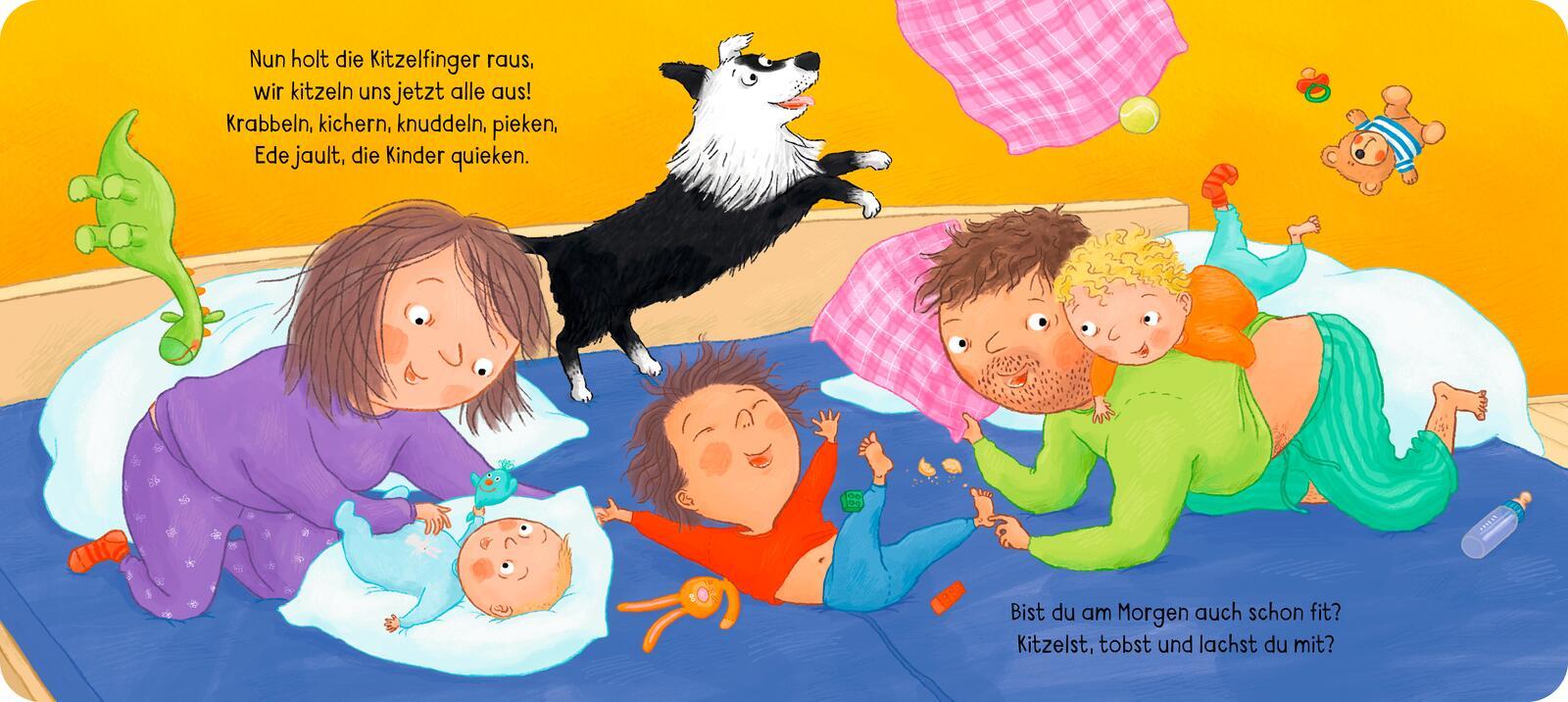 Beispielinhalt (Bild) Aufgewacht, losgelacht!