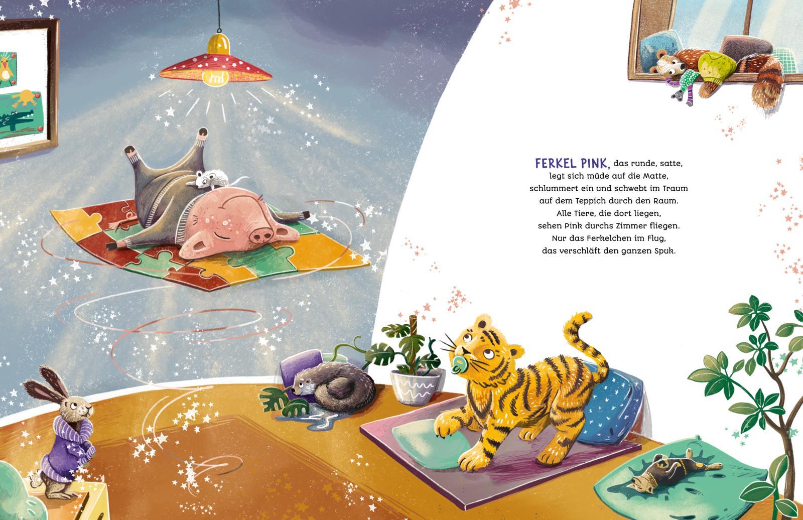 Beispielinhalt (Bild) Hokuspokus Schmusetier, in der Kita zaubern wir