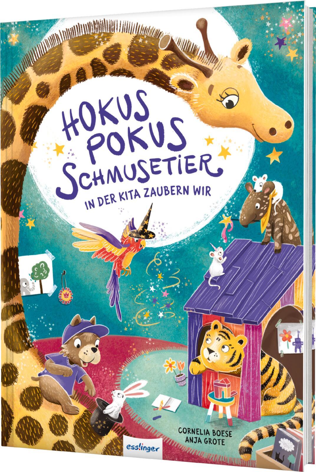 Vorderes Coverbild Hokuspokus Schmusetier, in der Kita zaubern wir