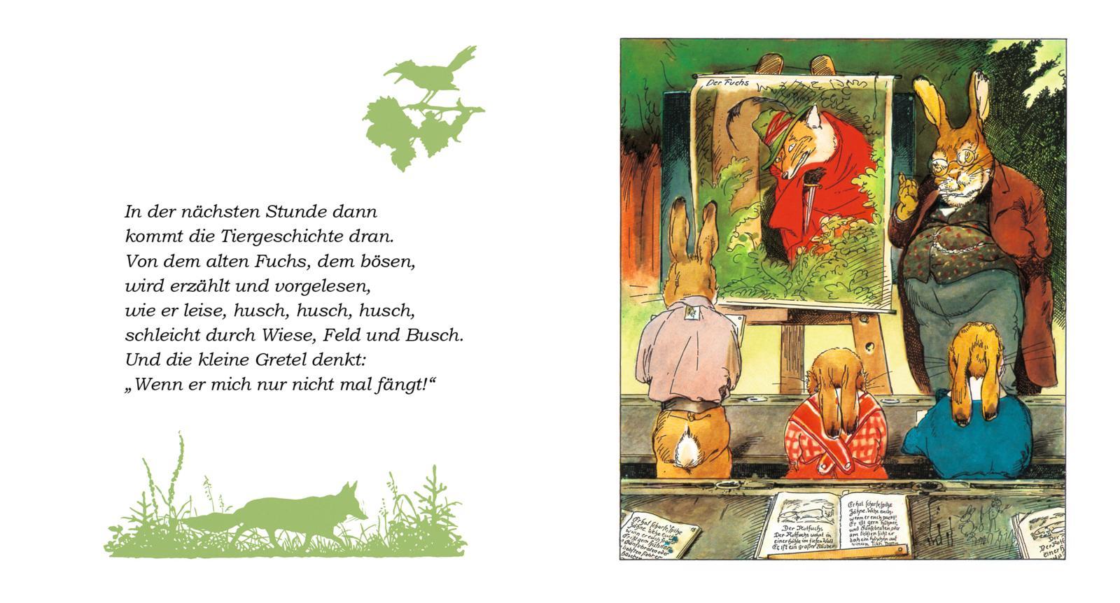 Beispielinhalt (Bild) Die Häschenschule: Mini-Schuber