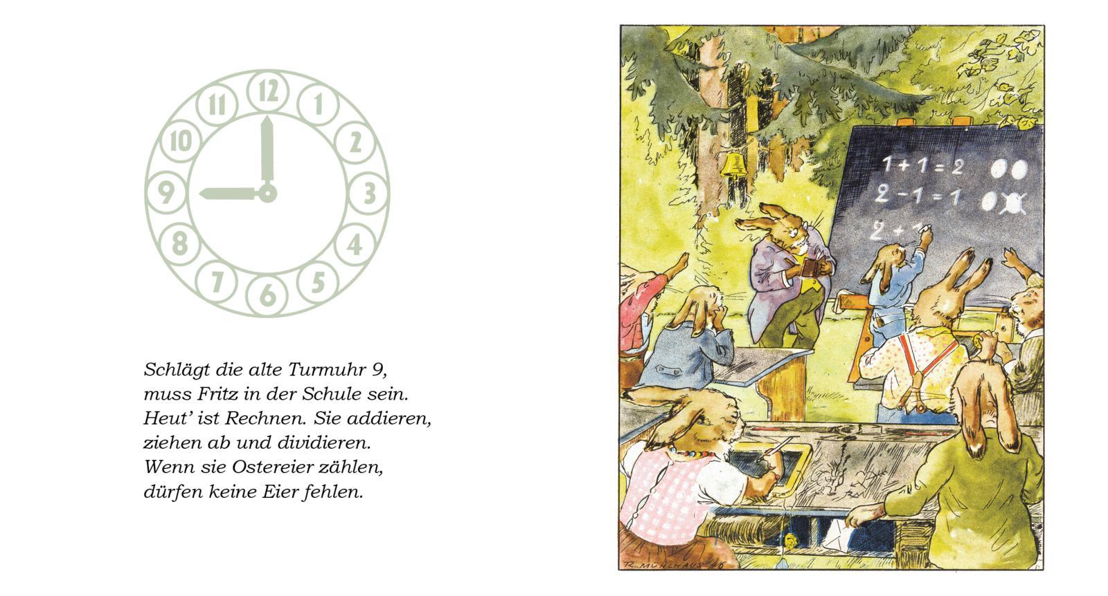 Beispielinhalt (Bild) Die Häschenschule: Mini-Schuber