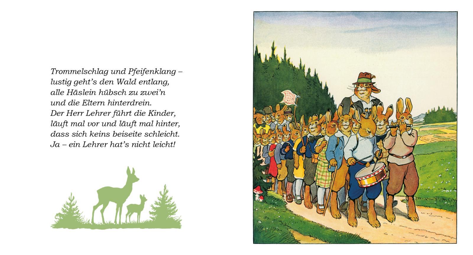 Beispielinhalt (Bild) Die Häschenschule: Mini-Schuber