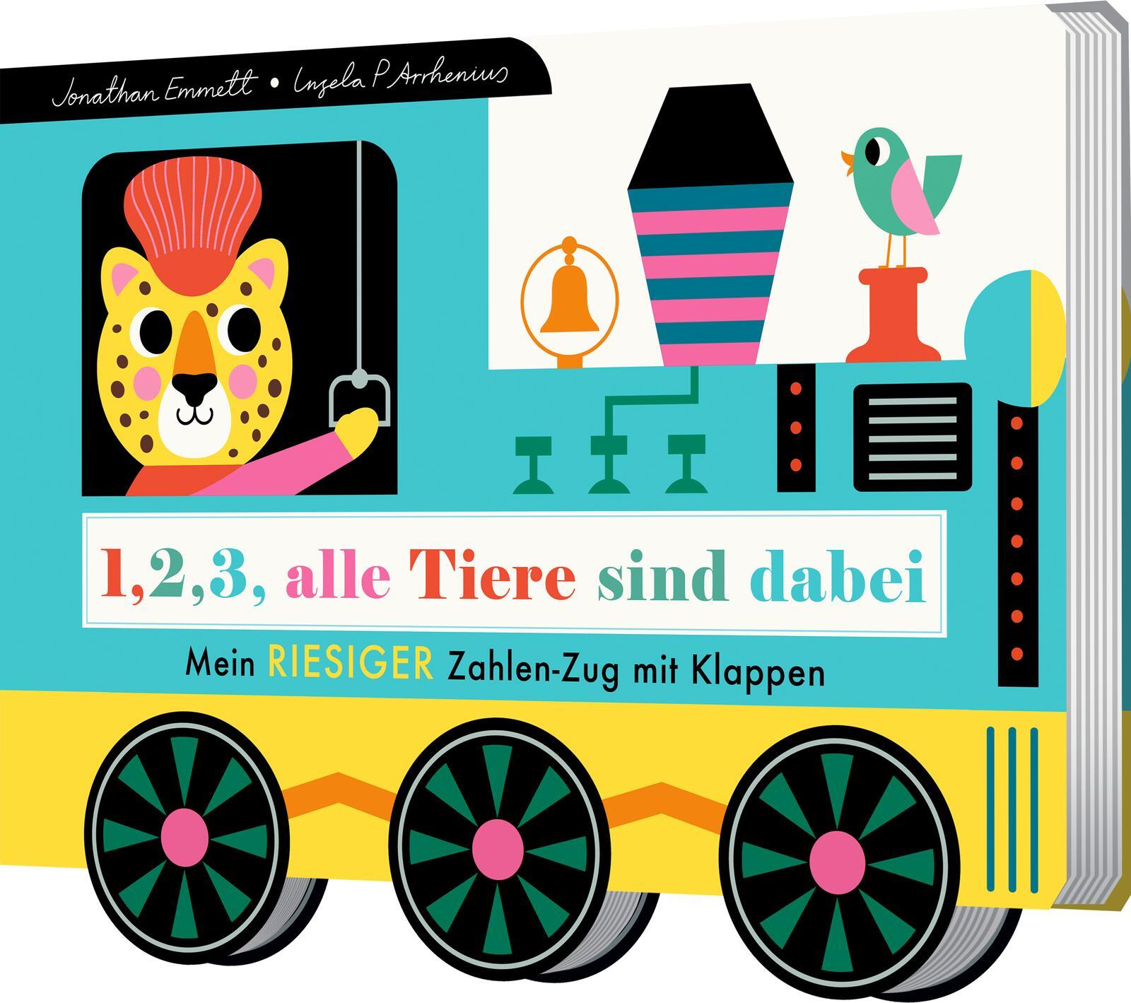 Vorderes Coverbild 1, 2, 3, alle Tiere sind dabei