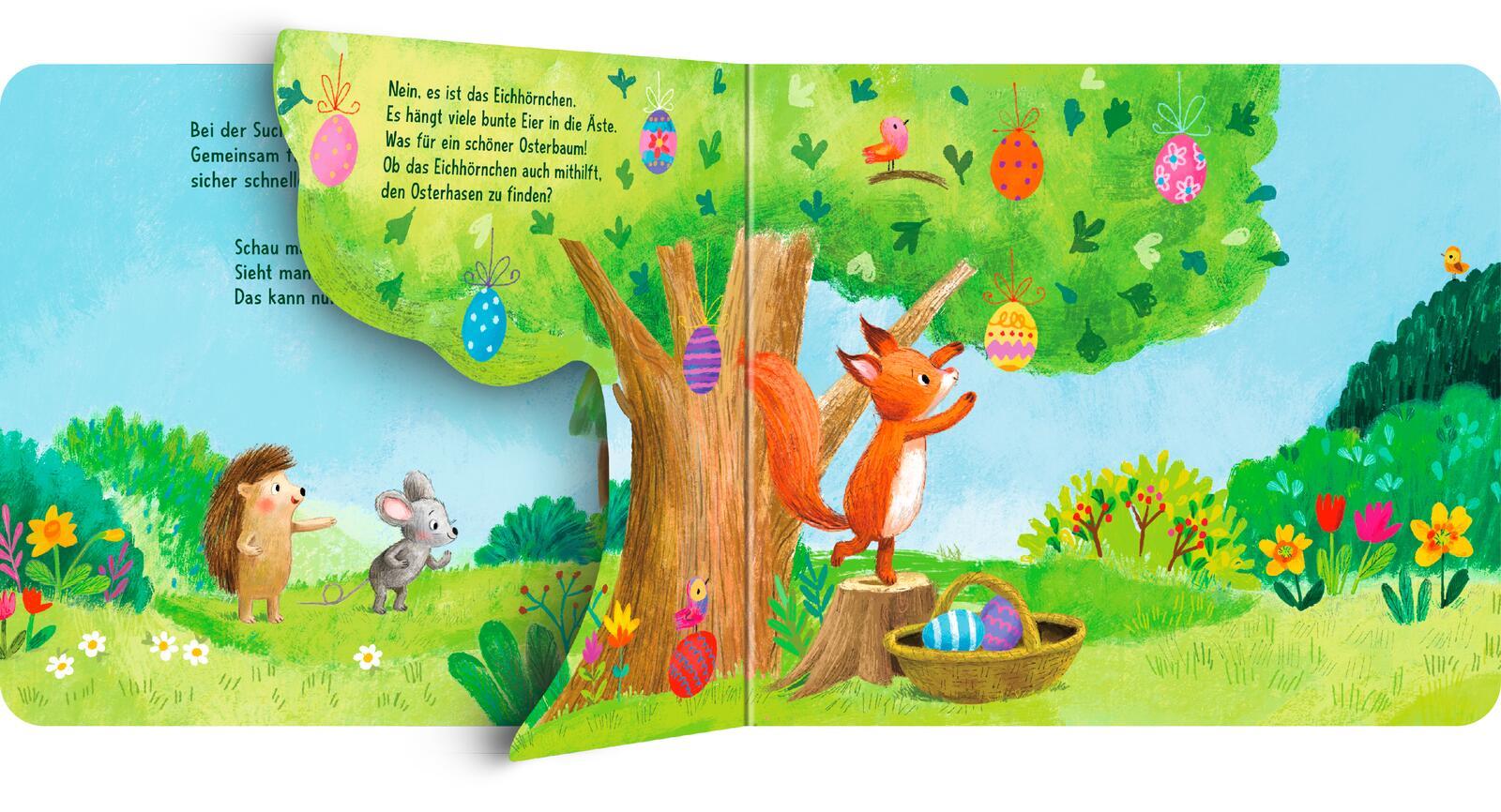 Beispielinhalt (Bild) Wo bist du, kleiner Osterhase?