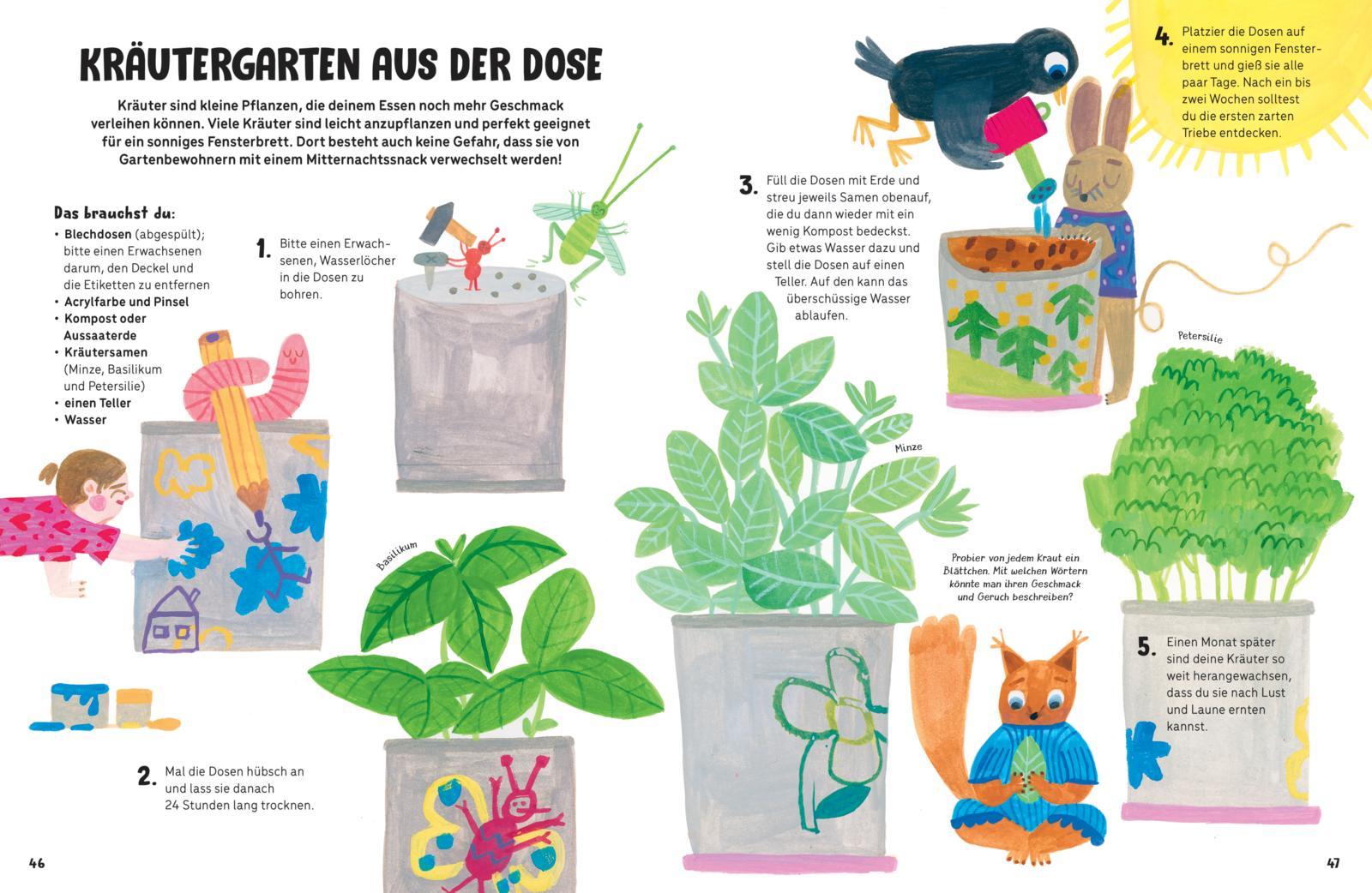 Beispielinhalt (Bild) Mein großes Gartenbuch