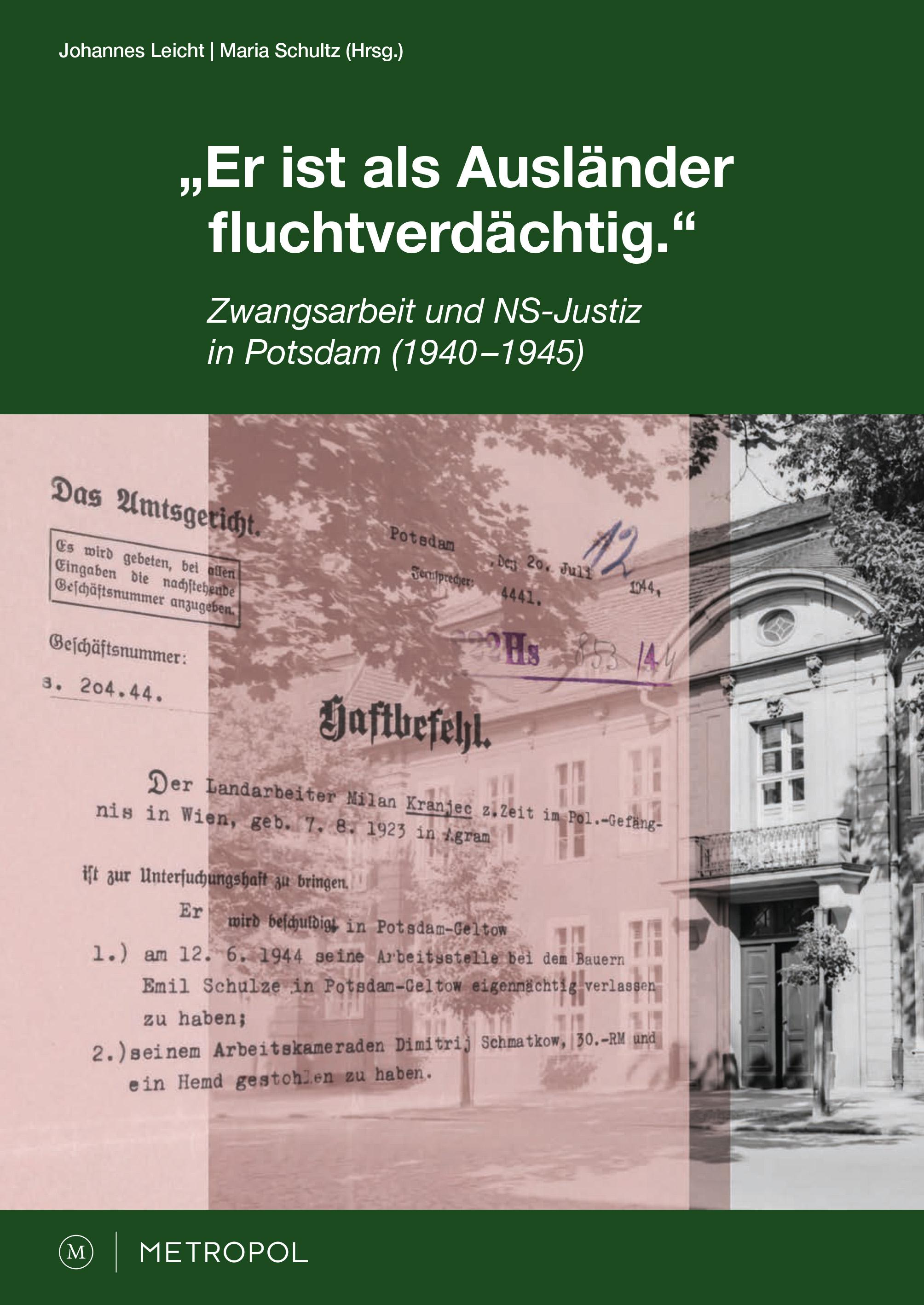 Vorderes Coverbild "Er ist als Ausländer fluchtverdächtig."