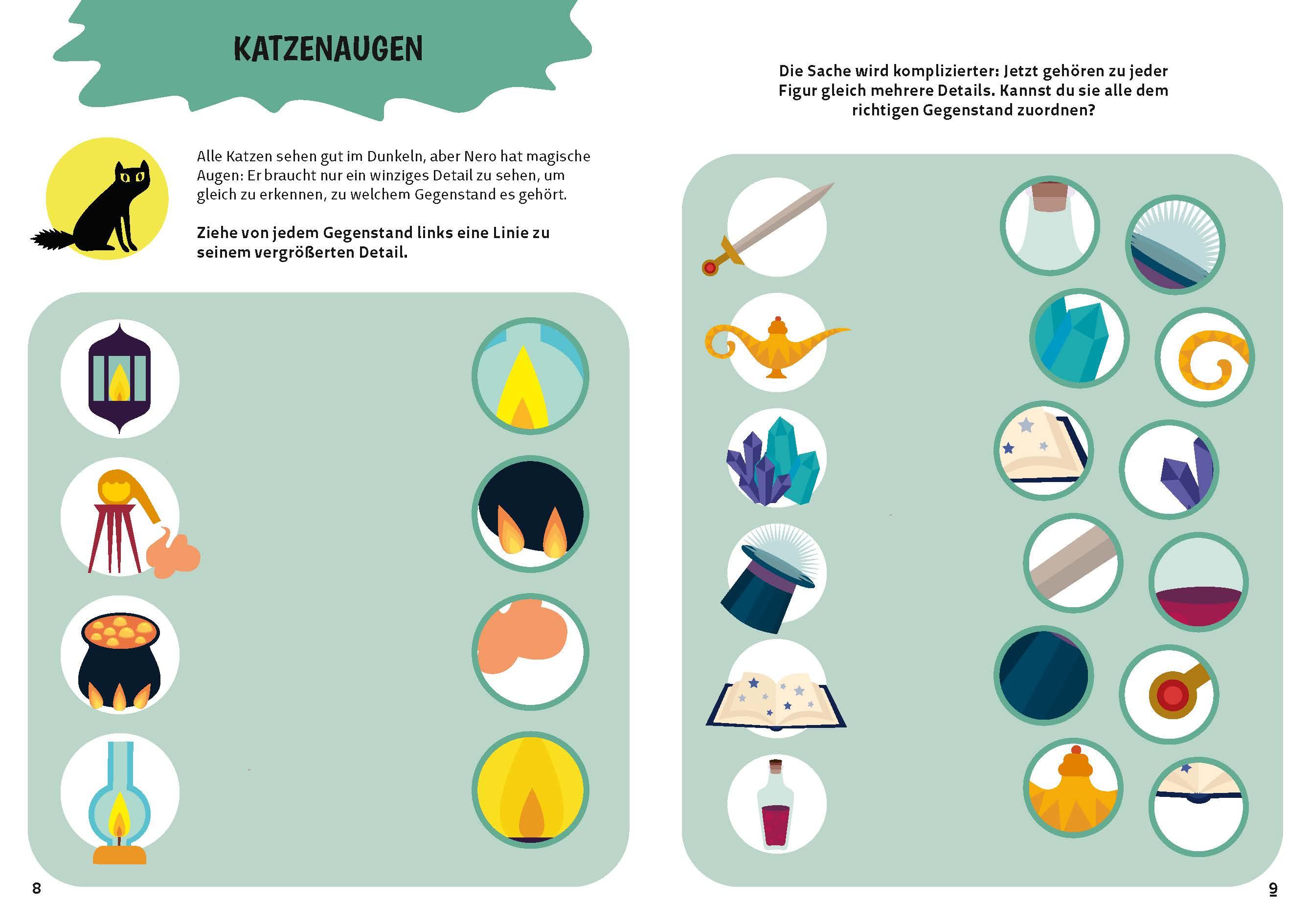 Beispielinhalt (Bild) Zauberschule