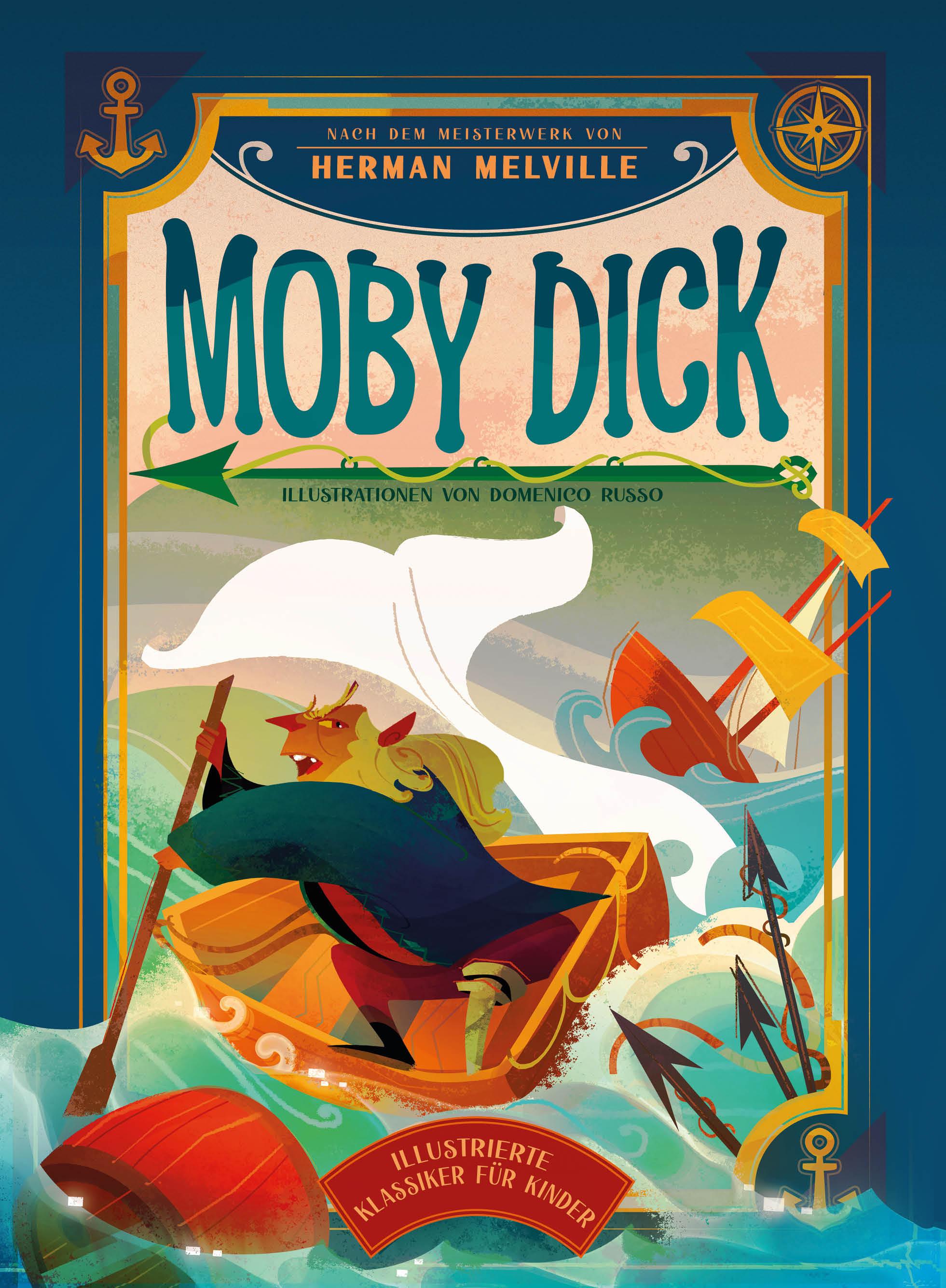 Vorderes Coverbild Moby Dick