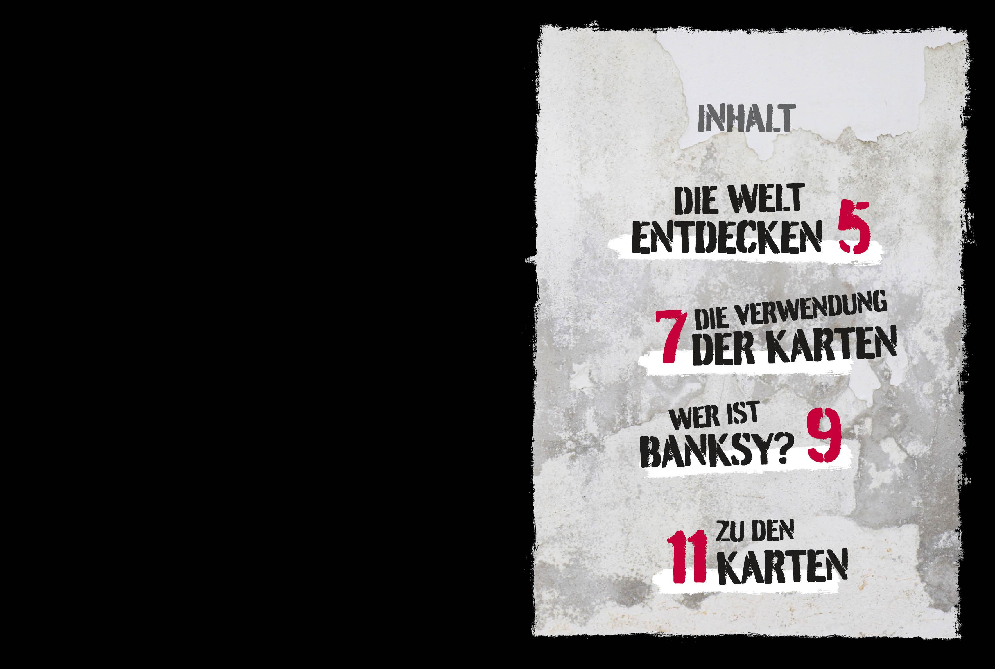 Beispielinhalt (Bild) Banksy - Weisheiten