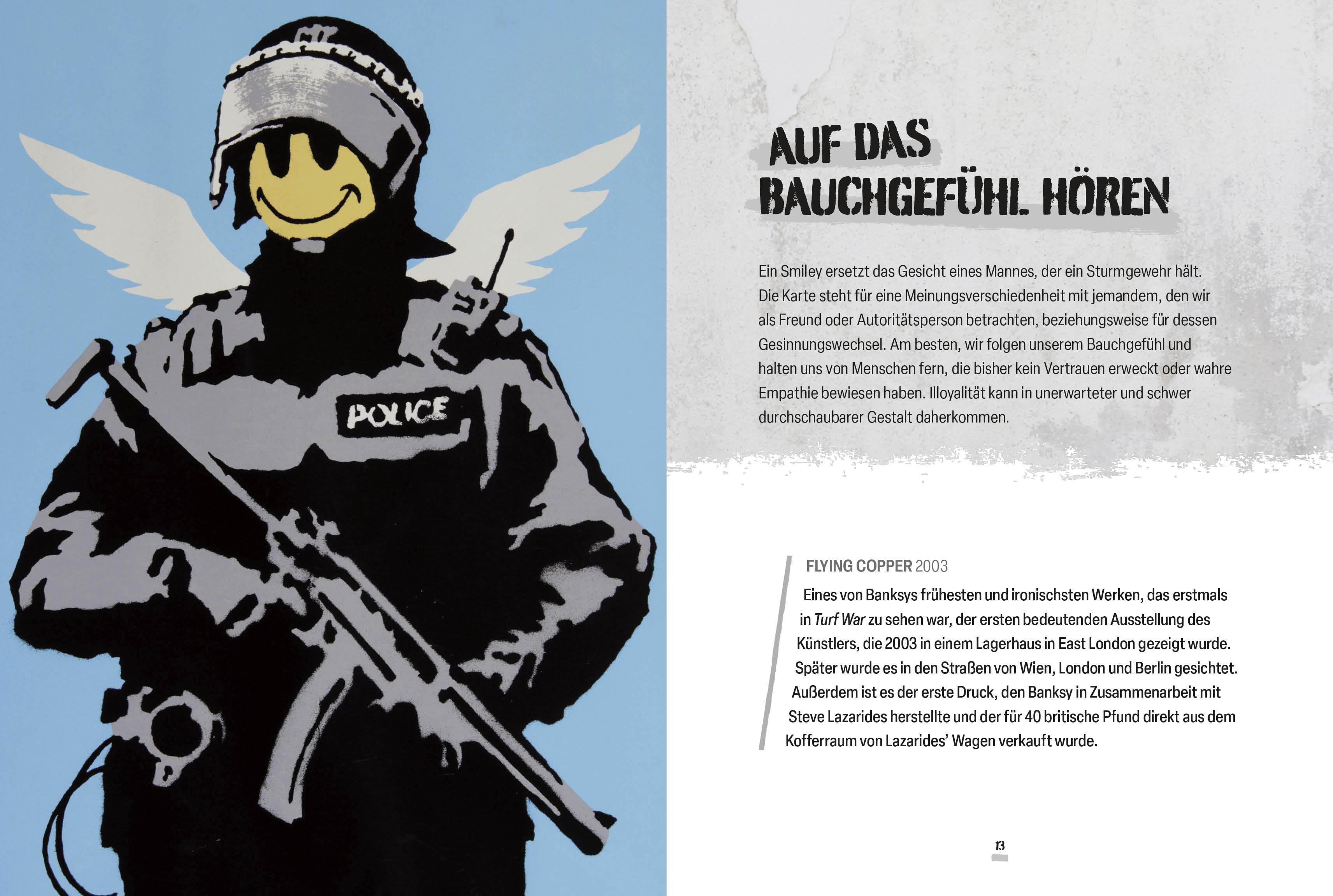 Beispielinhalt (Bild) Banksy - Weisheiten